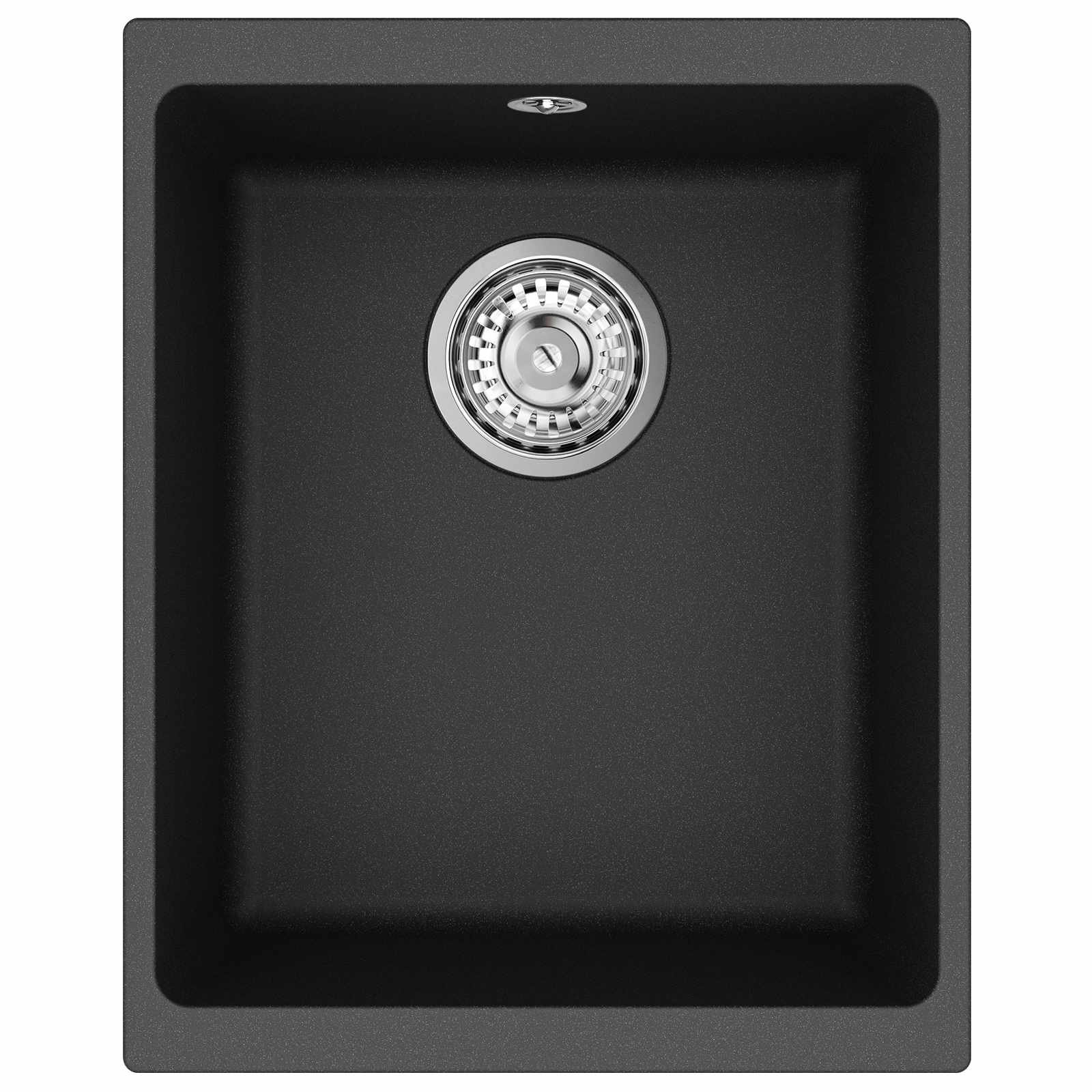 Allas Musta 370 X 460 Mm 80% Kvartsia Ja 20% Hartsia