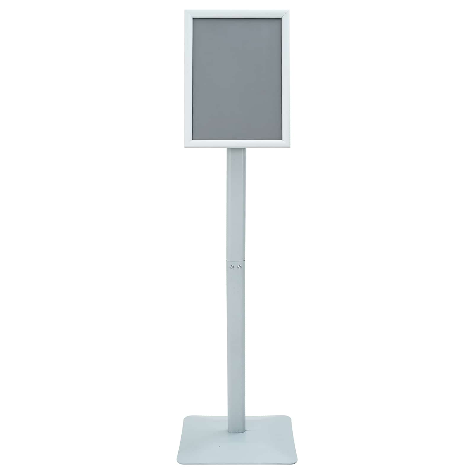 Pedestaali Juliste Teline Hopea 32 X 27 X 119 Cm Valurauta