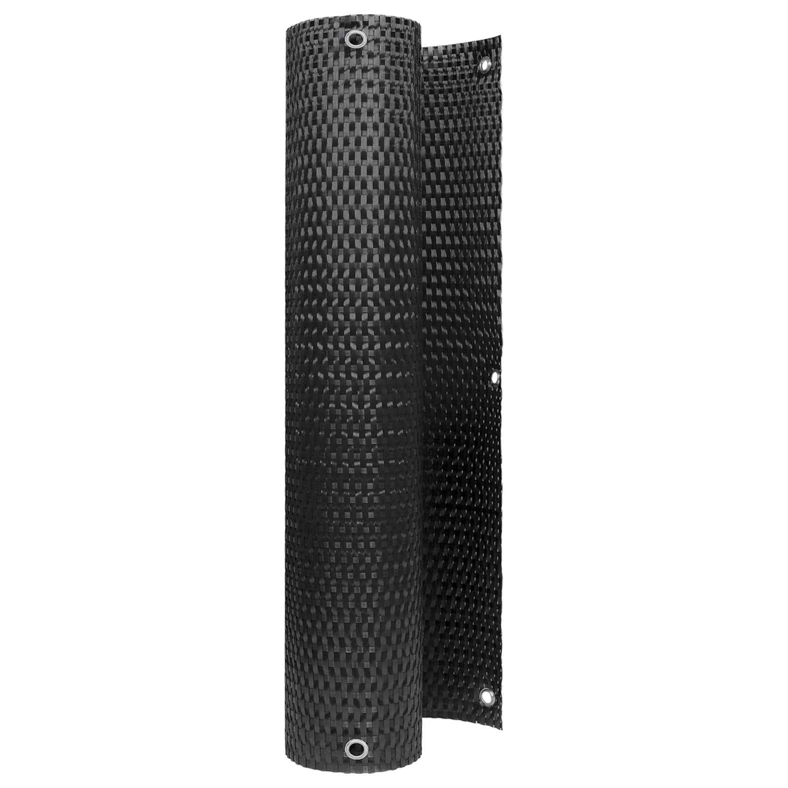 Parvekenäyttö Silmukoilla Musta