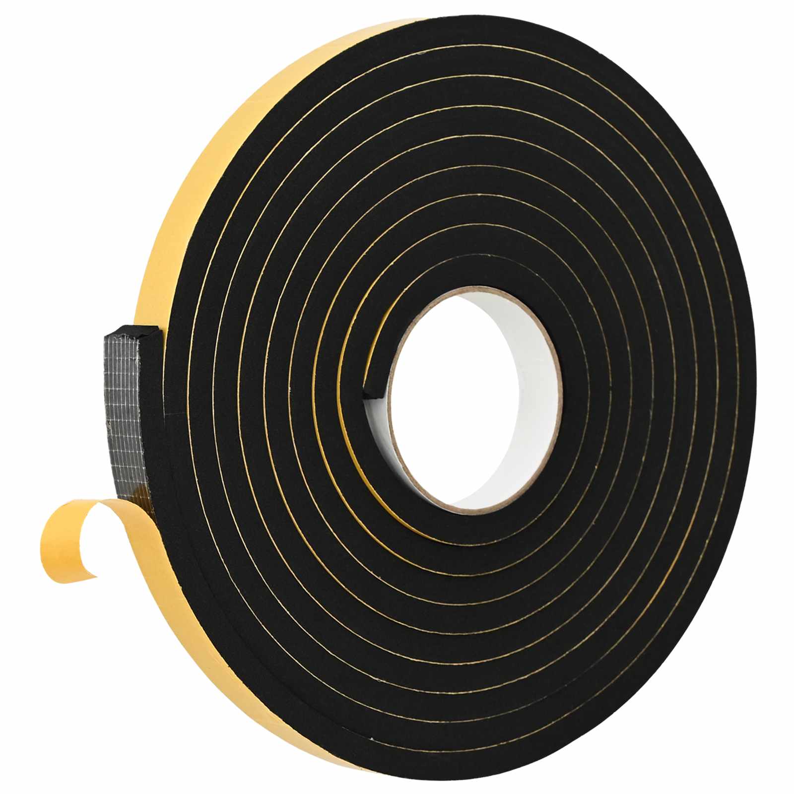 Itsekiinnittyvä Vaahtoteippi 10 Pcs Musta 15Mm X 5M Cr-Vahto