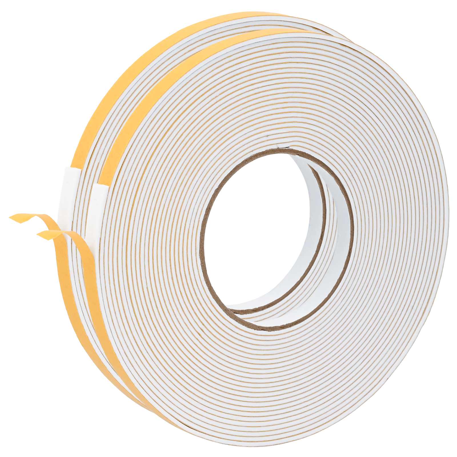 Itsekiinnittyvä Vaahtoteippi 2 Pcs Valkoinen 10Mm X 10M