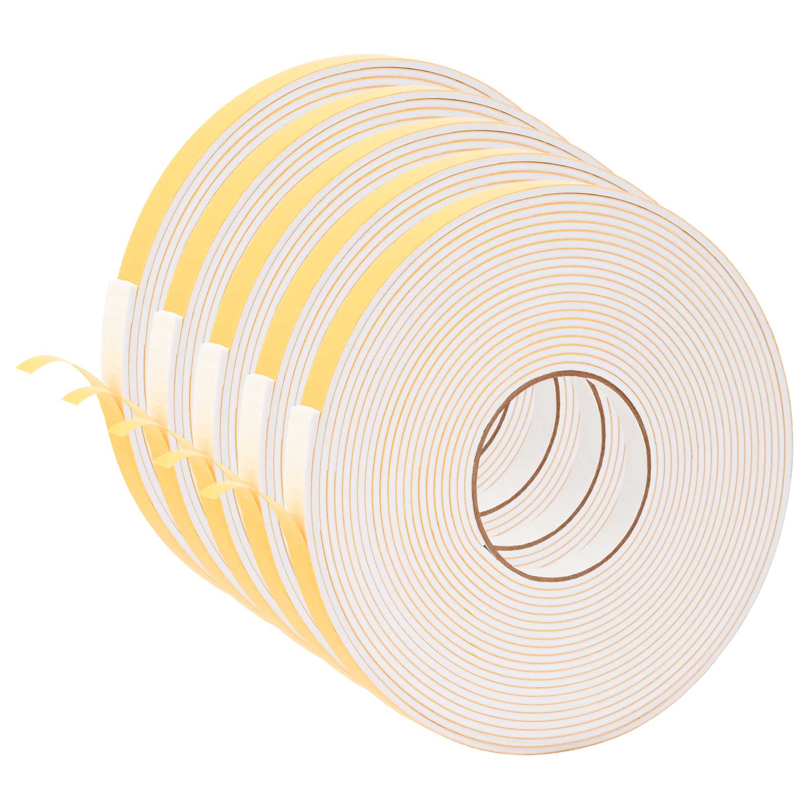 Itsekiinnittyvä Vaahtoteippi 5 Pcs Valkoinen 15Mm X 10M