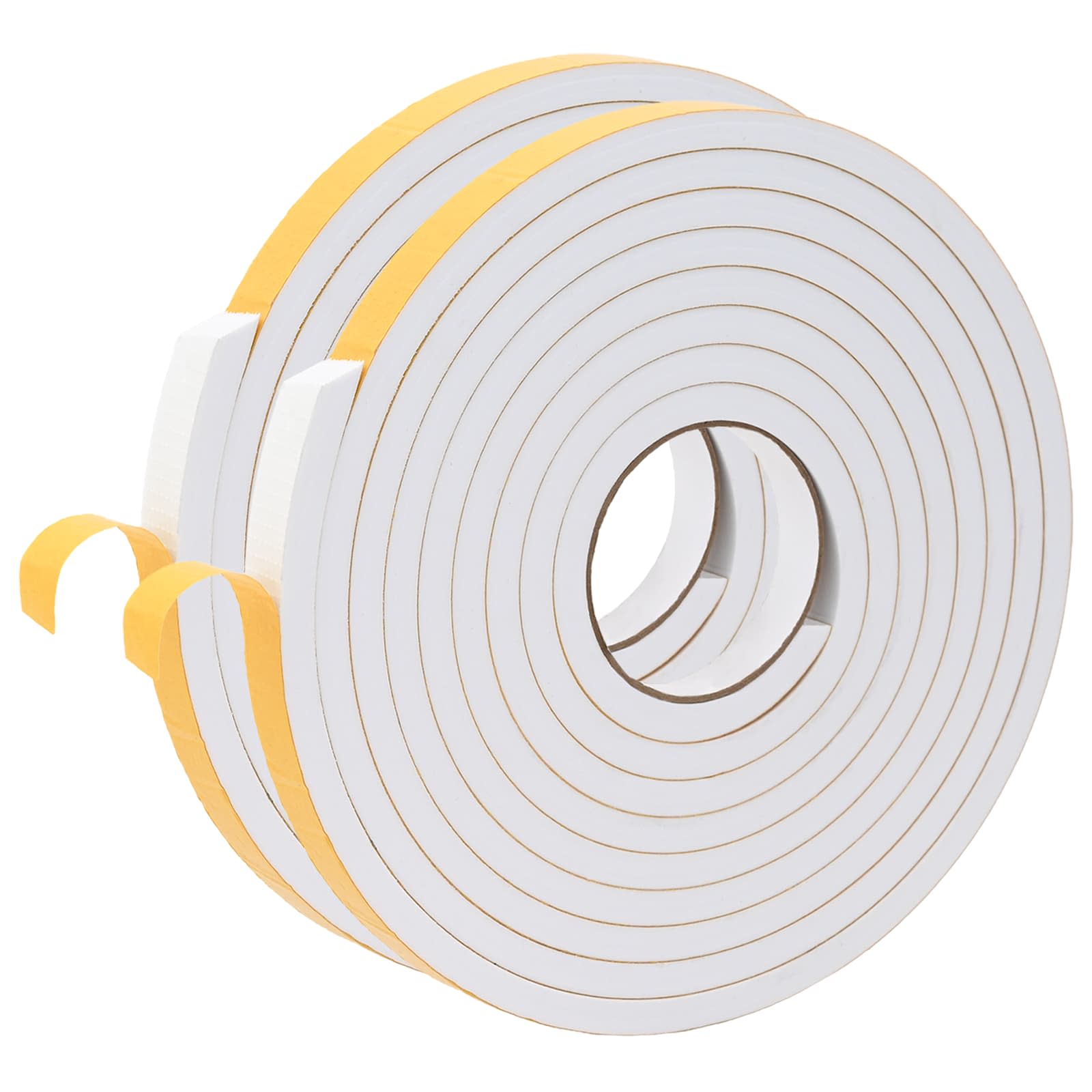Itsekiinnittyvä Vaahtoteippi 2 Pcs Valkoinen 15Mm X 5M Cr-Vahto
