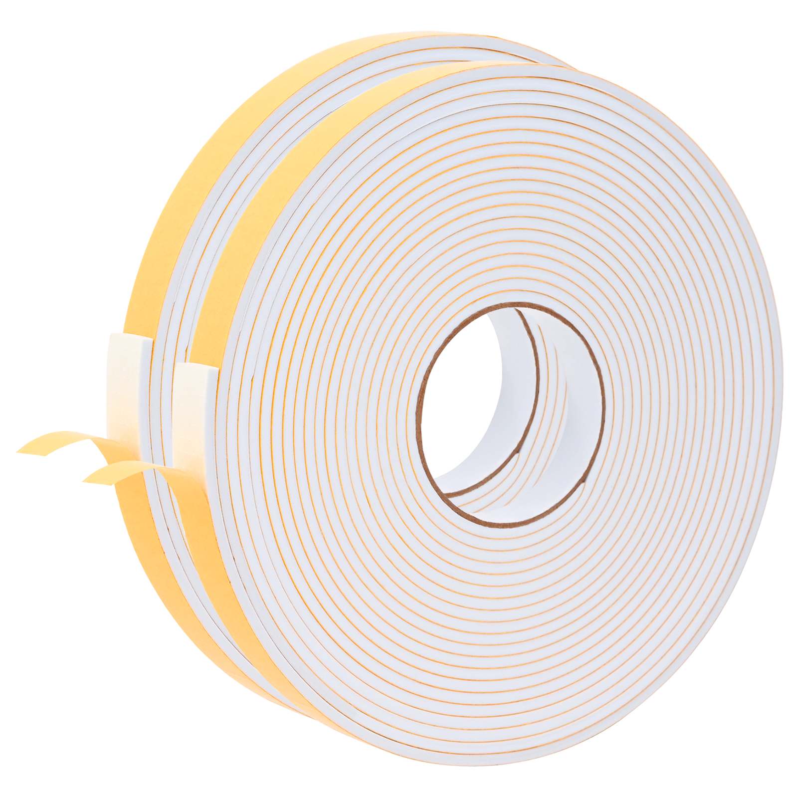 Itsekiinnittyvä Vaahtoteippi 2 Pcs Valkoinen 20Mm X 10M