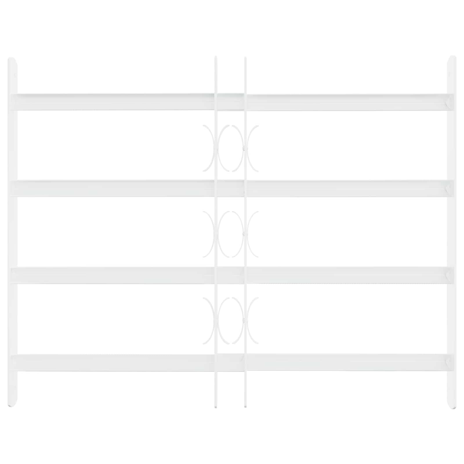 Turvaverkko Ikkunoille, Jossa On 4 Poikkipalkkia 3 Pcs 43-74 Cm
