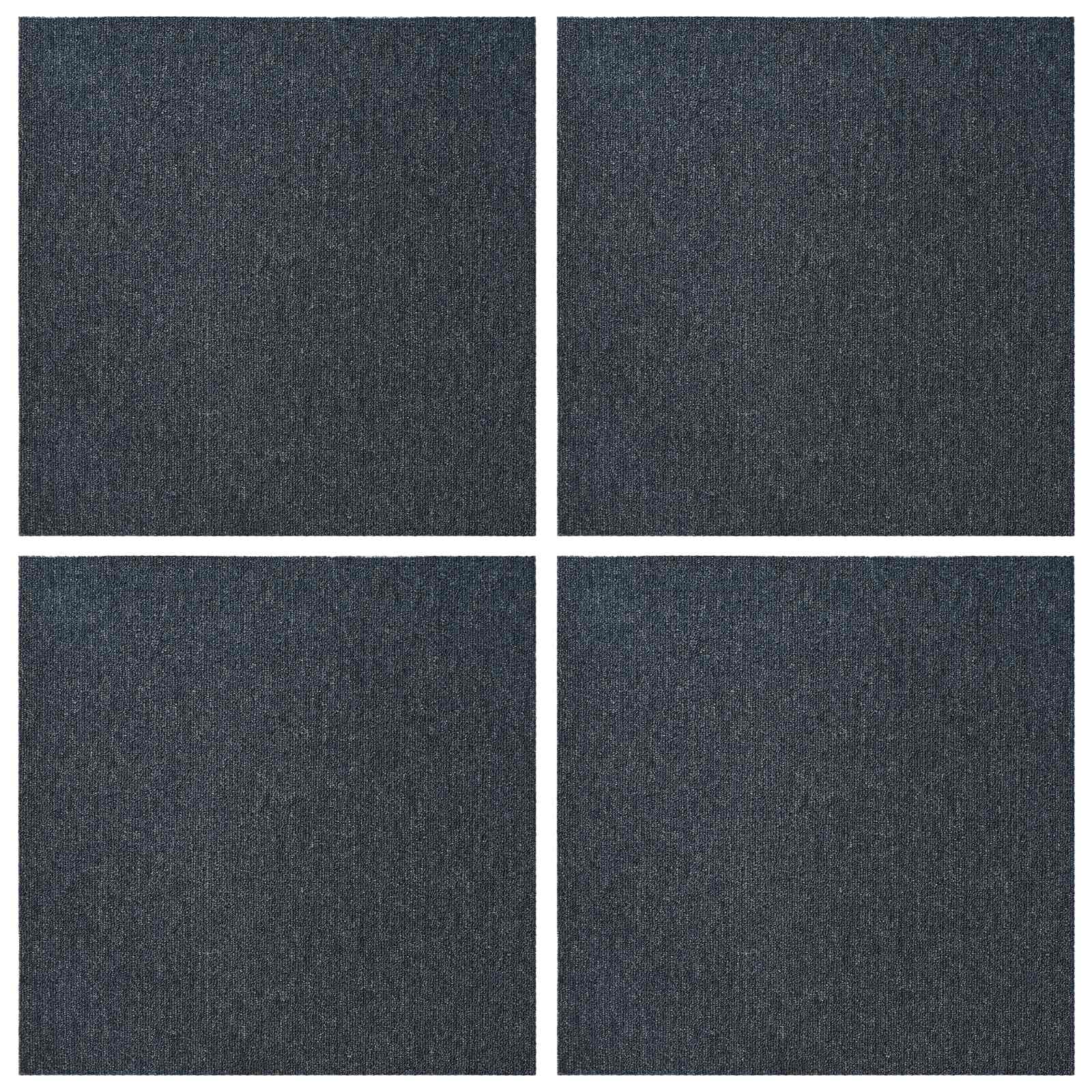 Matto Laatta Siniharmaa 50 X 50 Cm 4 Pcs Pp Ja Bitumi