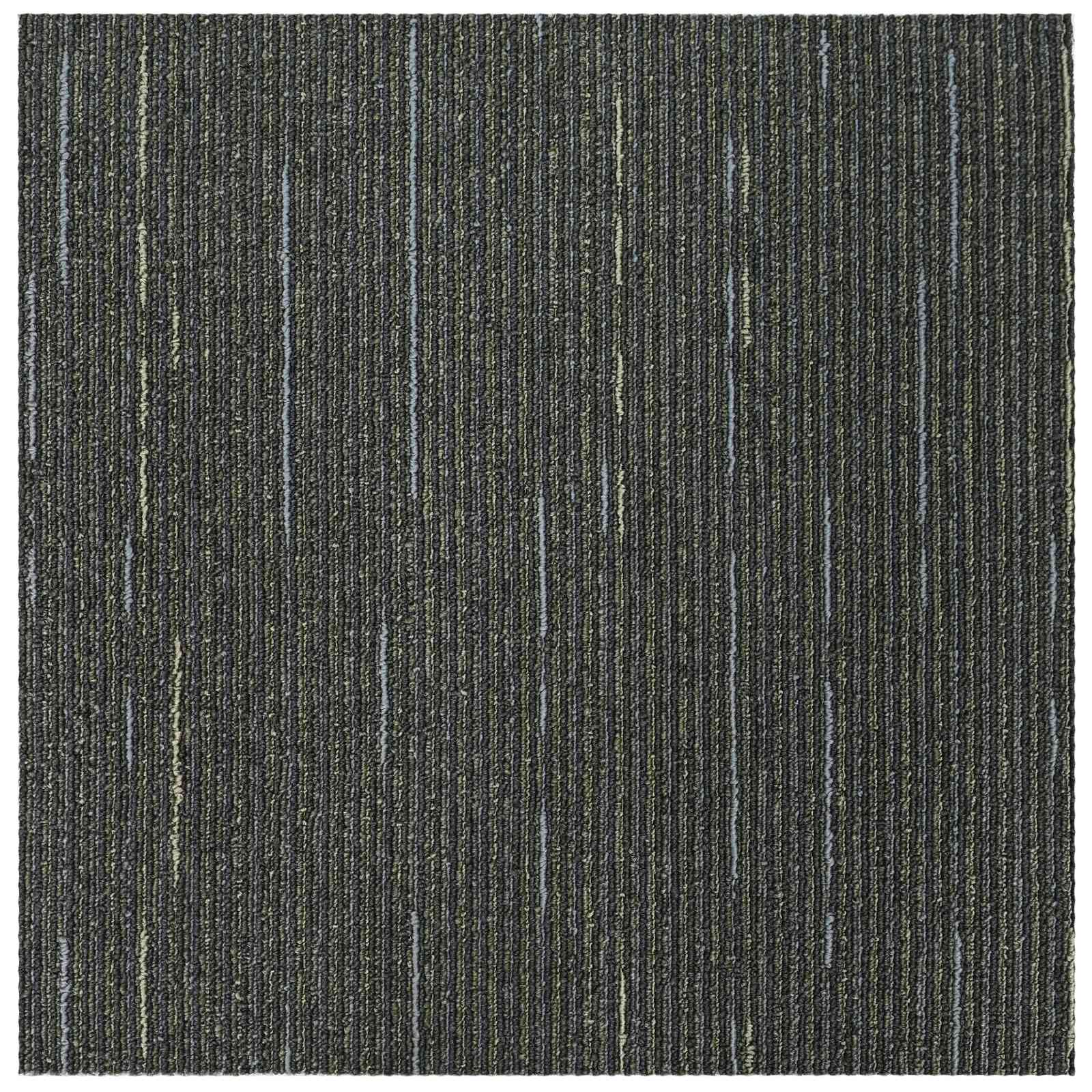 Matto Laatta Raidallinen Vaaleanvihreä 50 X 50 Cm 20 Pcs