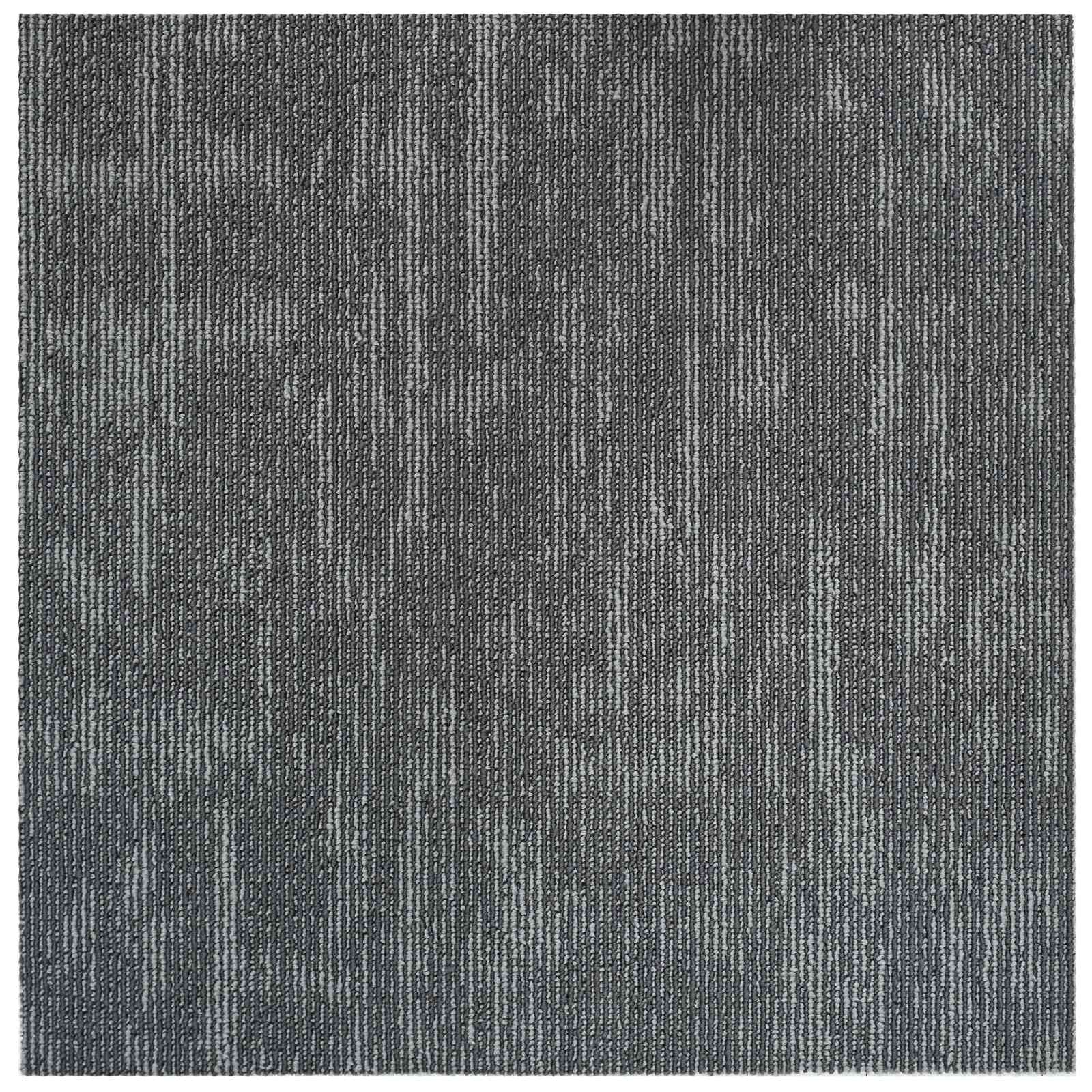 Matto Laatta Betoninharmaa 50 X 50 Cm 4 Pcs Pp Ja Bitumi