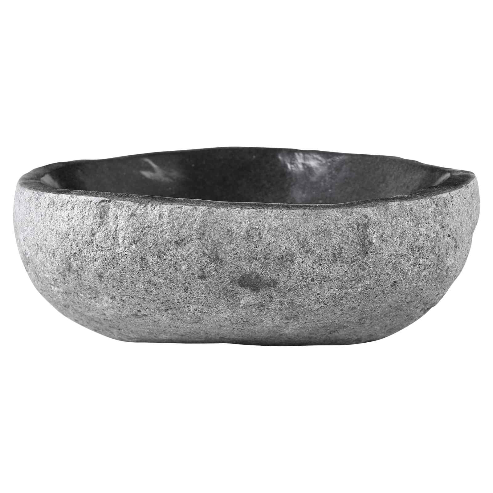 Pesuallas Ovaali Harmaa (32-37) X (27-30) X 12 Cm Joenkivestä