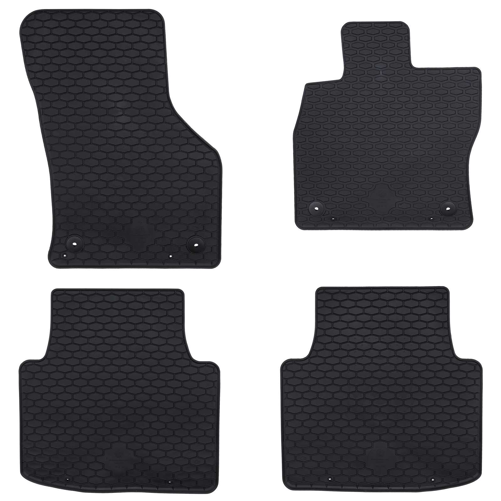 Auton Matto 4 Pcs Musta Sopii Škoda Superb Iii / Iv 2015-2023