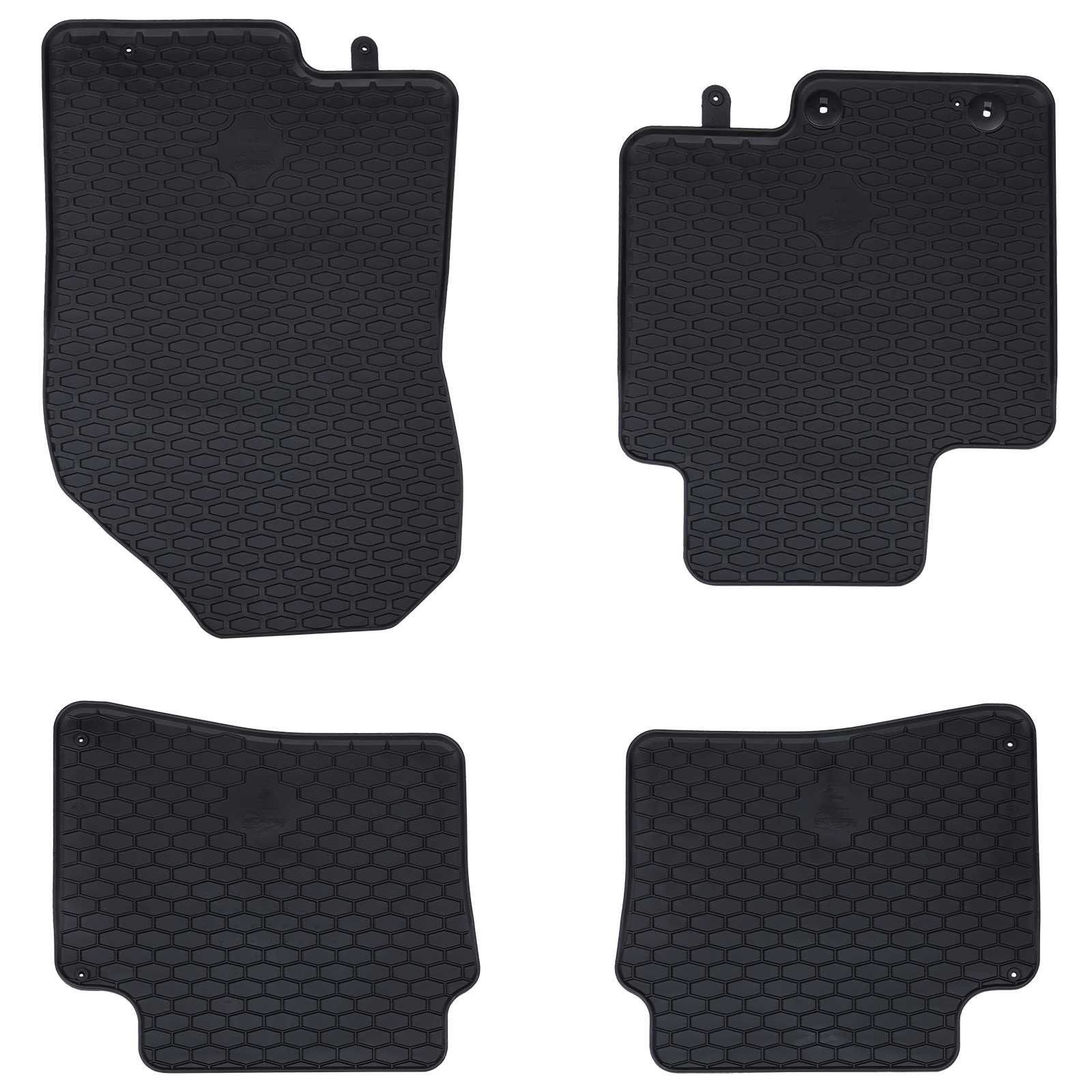 Auton Matto 4 Pcs Musta Sopii Hyundai I20 2020- Kumi