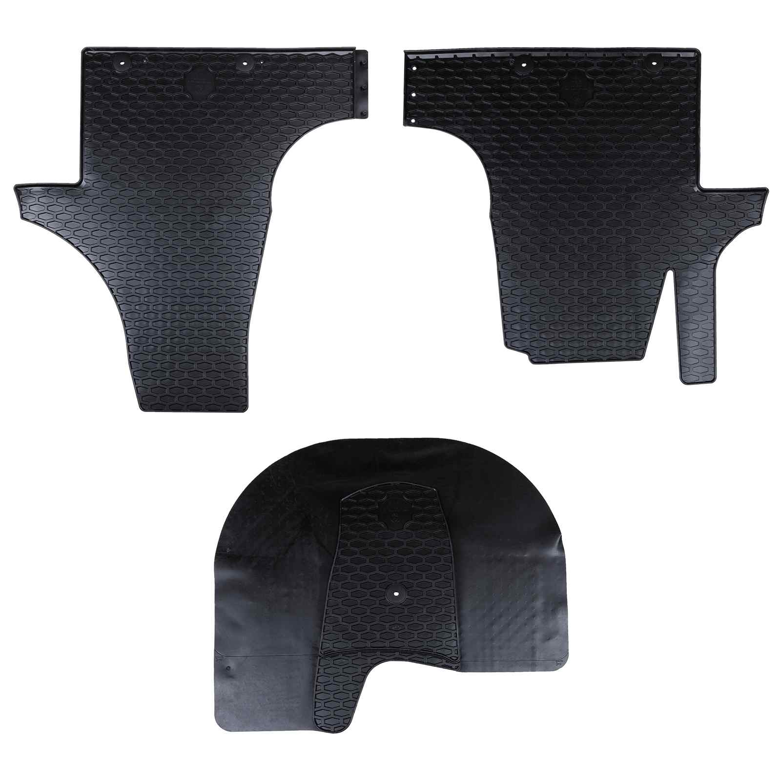 Auton Matto 3 Pcs Musta Sopii Vw T5 2010-2015 Kumi
