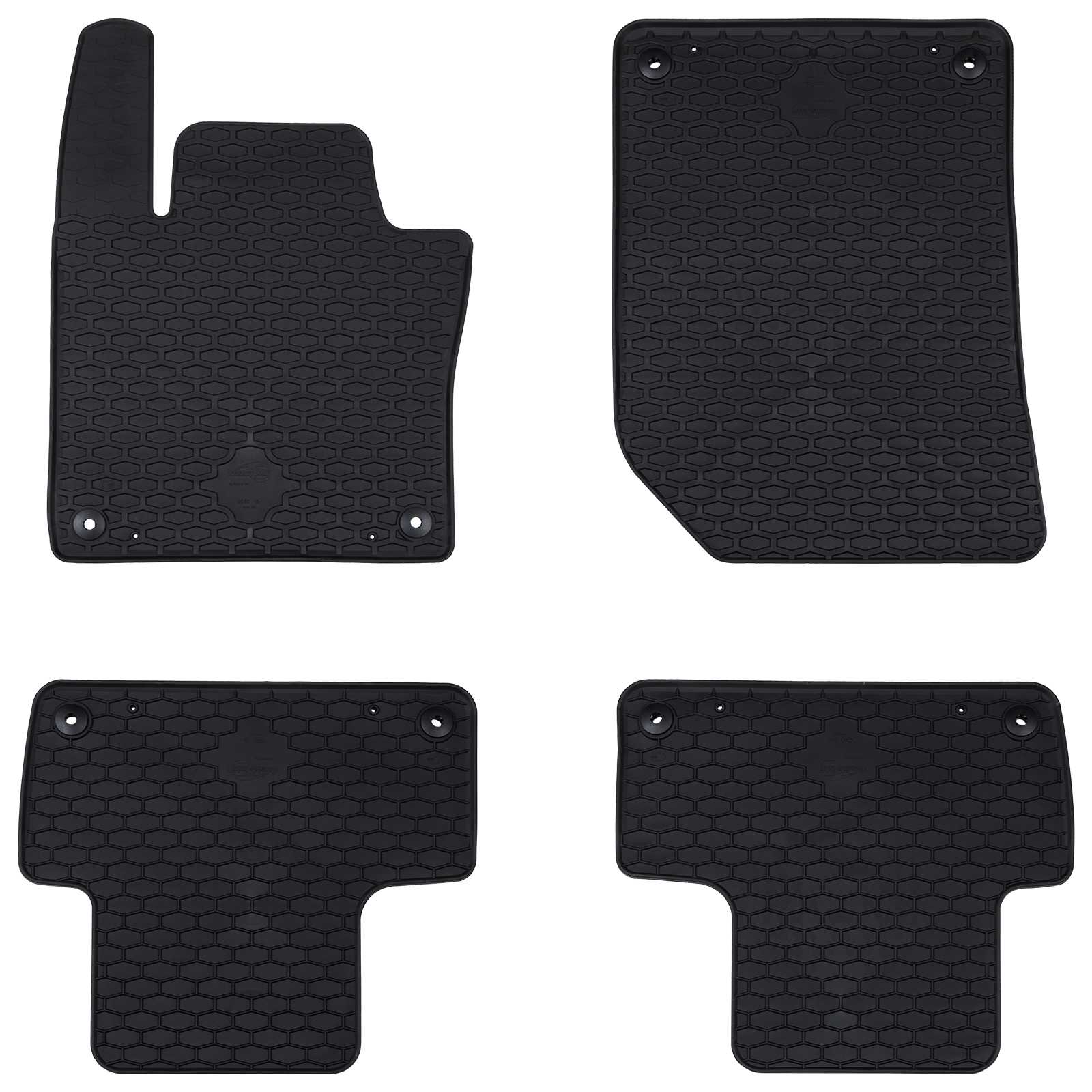 Auton Matto 4 Pcs Musta Sopii Volvo Xc60 2018- Kumi