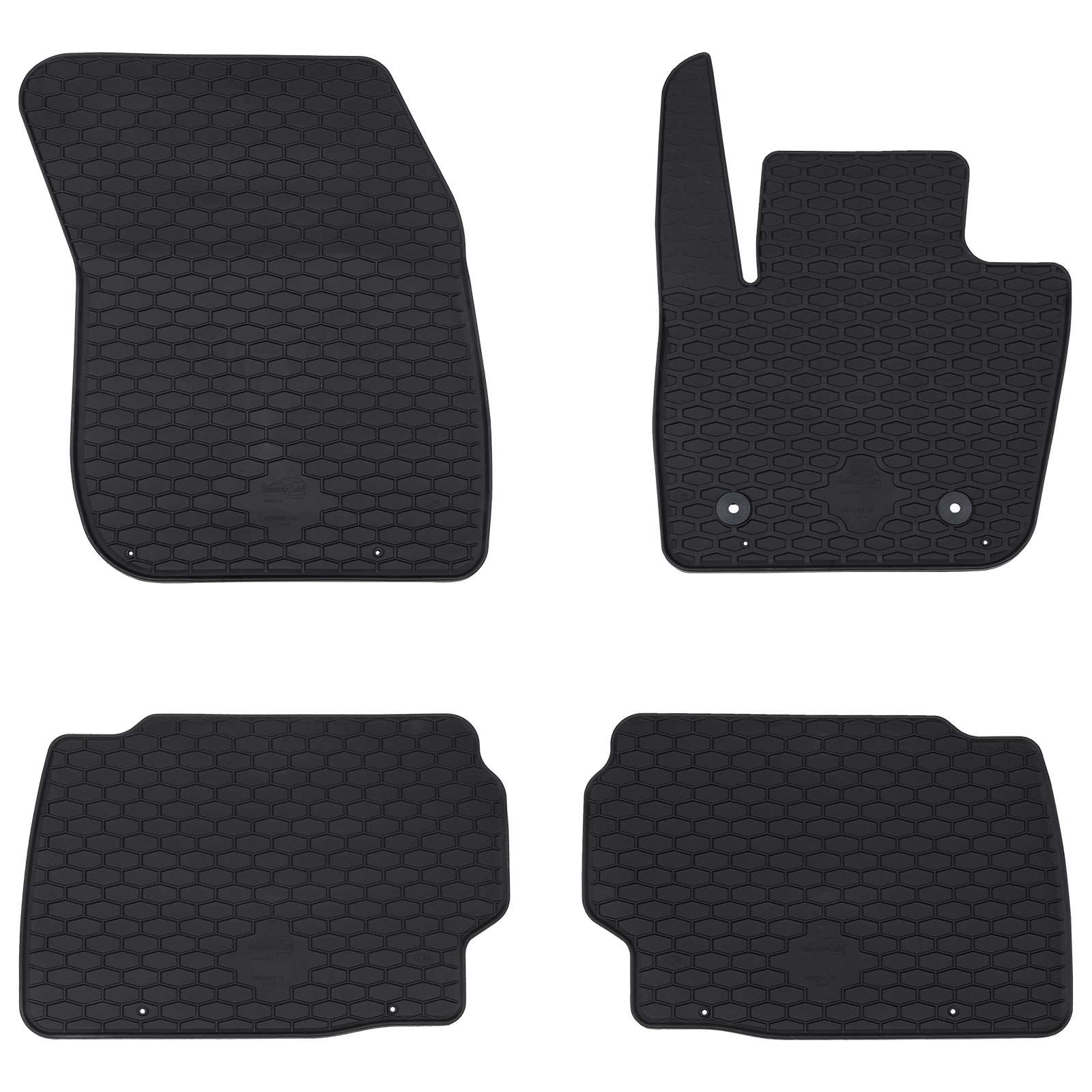 Auton Matto 4 Pcs Musta Sopiva Ford Mondeo 2014- Kumi