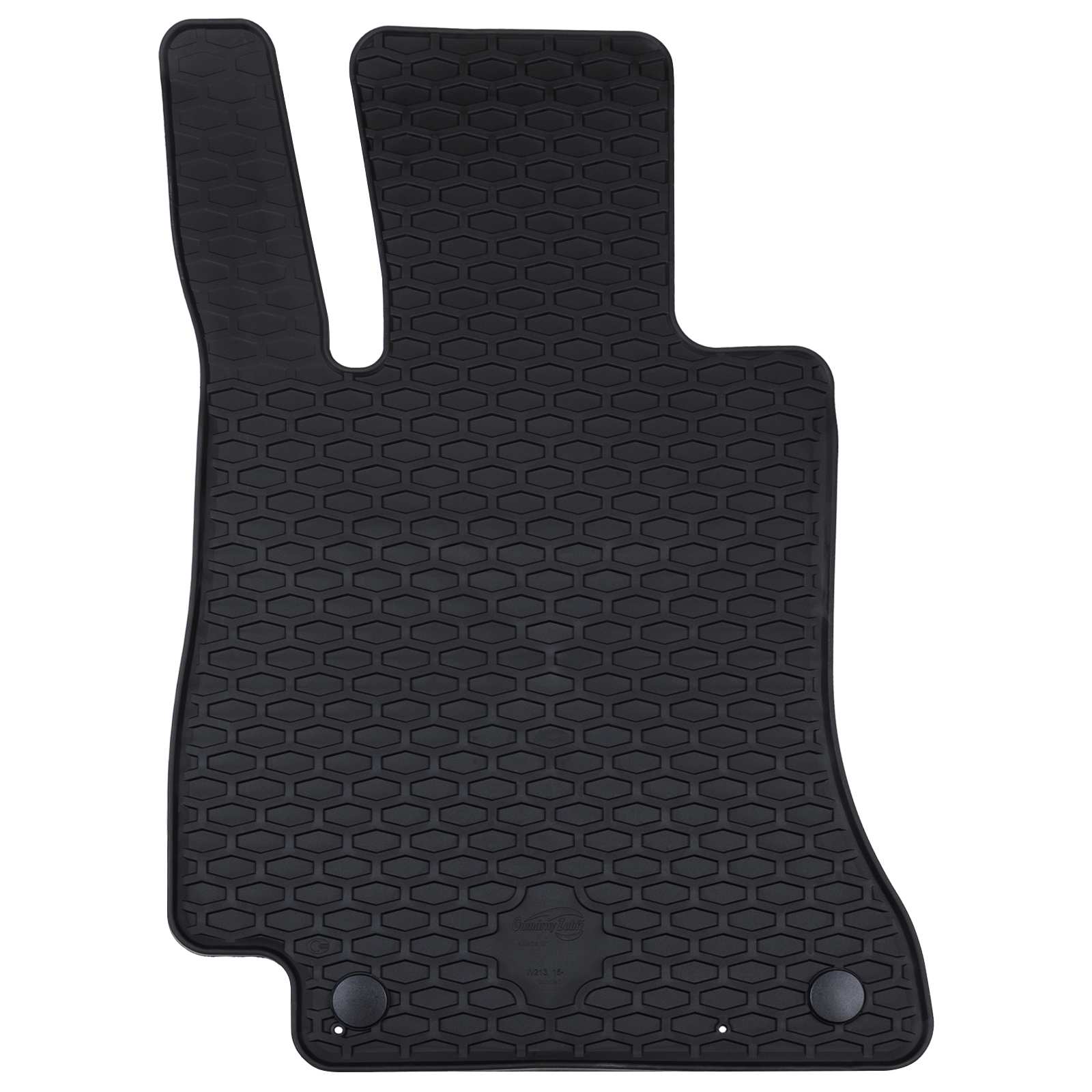 Auton Matto 4 Pcs Musta Kumi