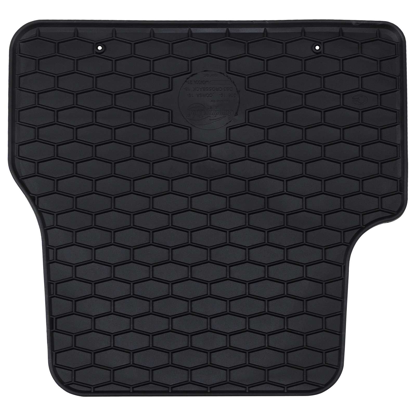 Auton Matto 4 Pcs Musta Soveltuu Ds3 2019- Kumi