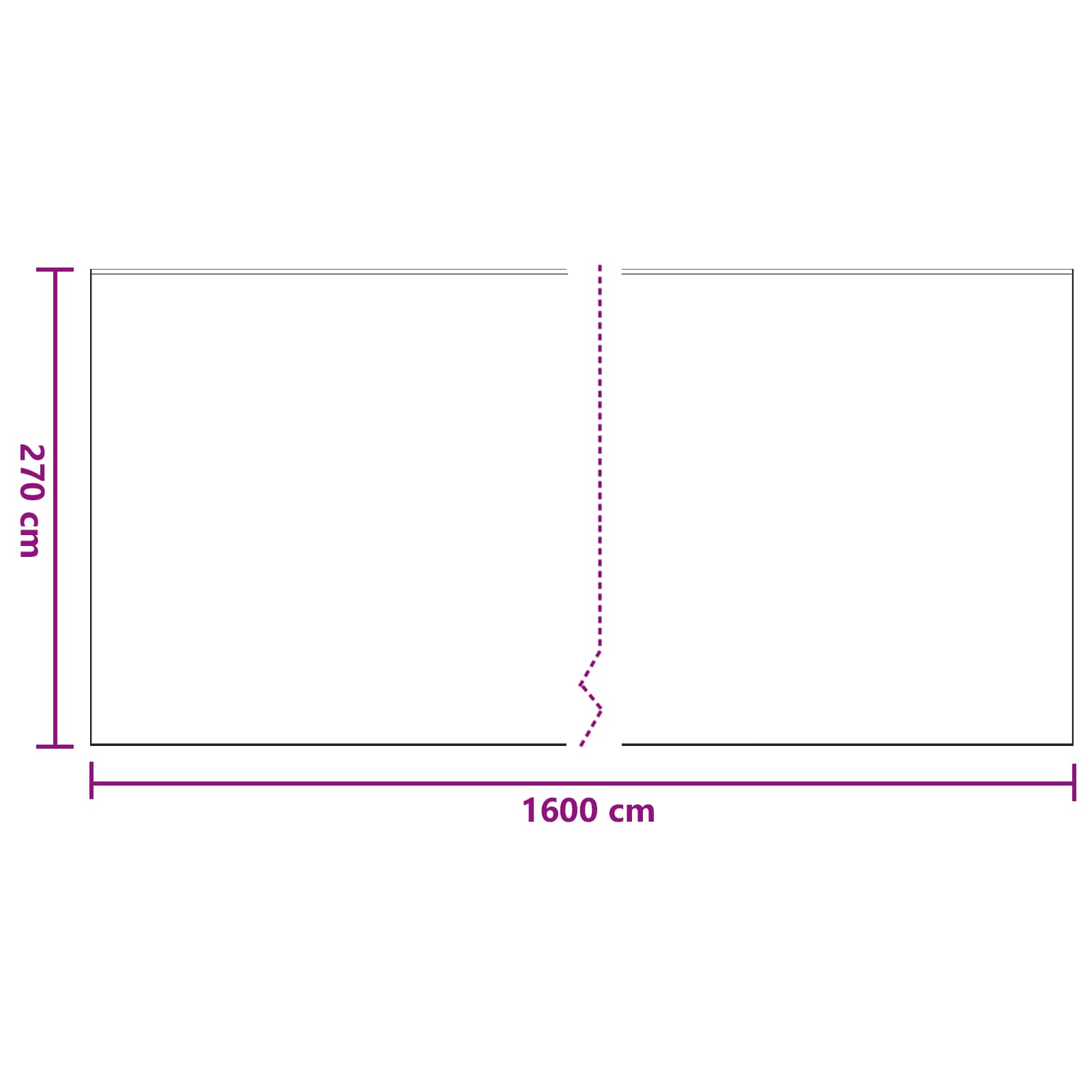 Liimattava Suojakalvo 6 Pcs Läpinäkyvä Ja Sininen 270 X 1600 Cm
