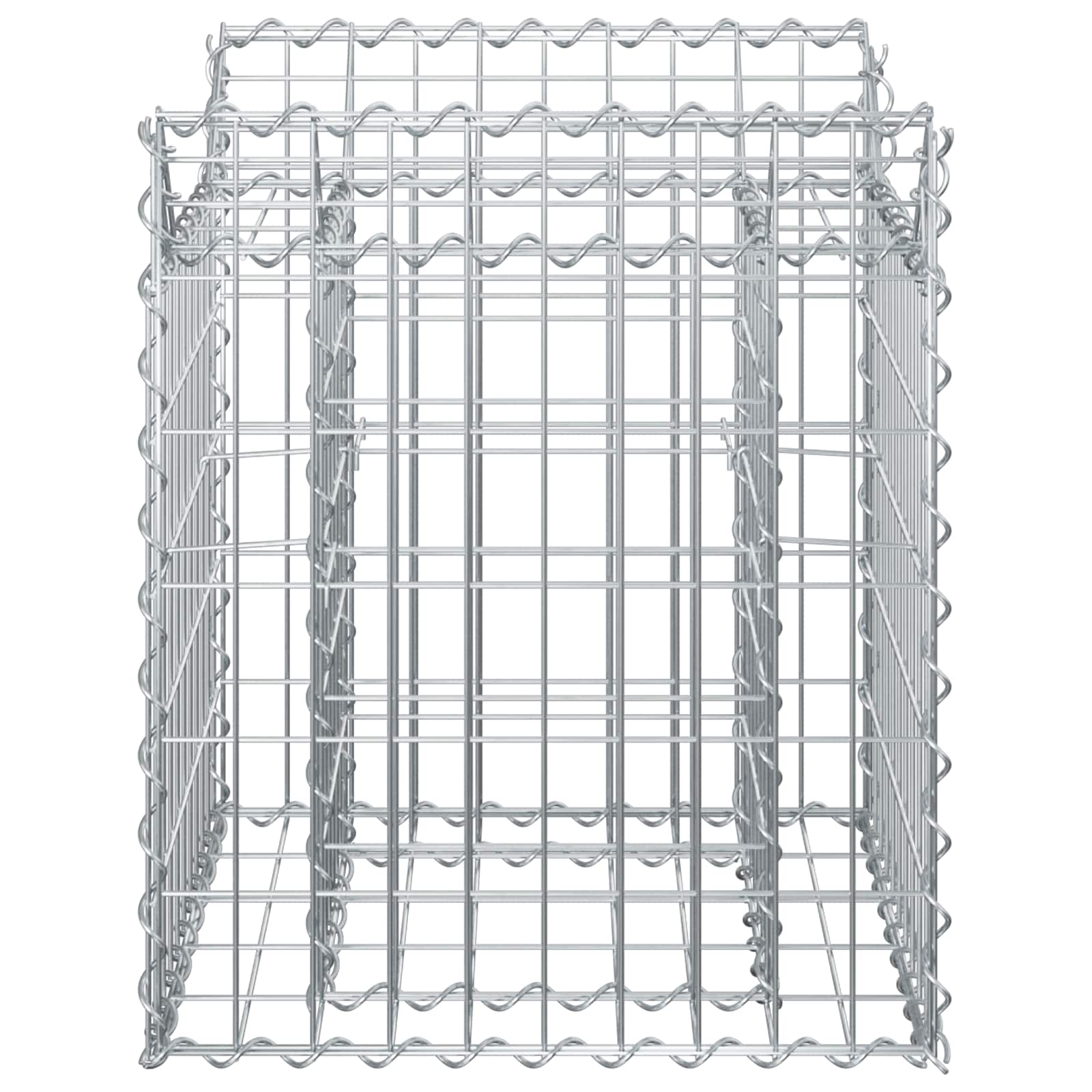 Gabion Kohotettu Peti Hopea