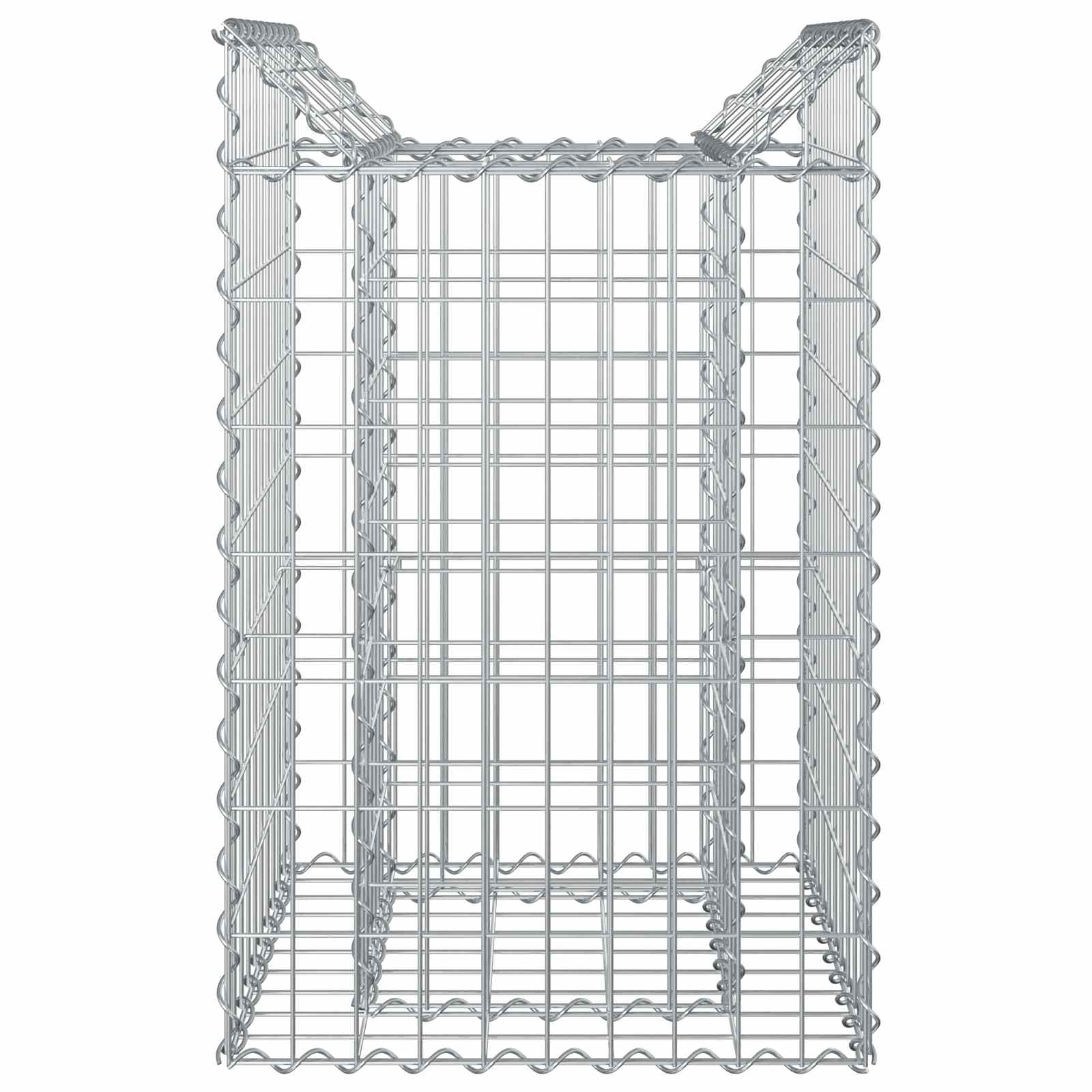 Gabion Kohotettu Peti Hopea