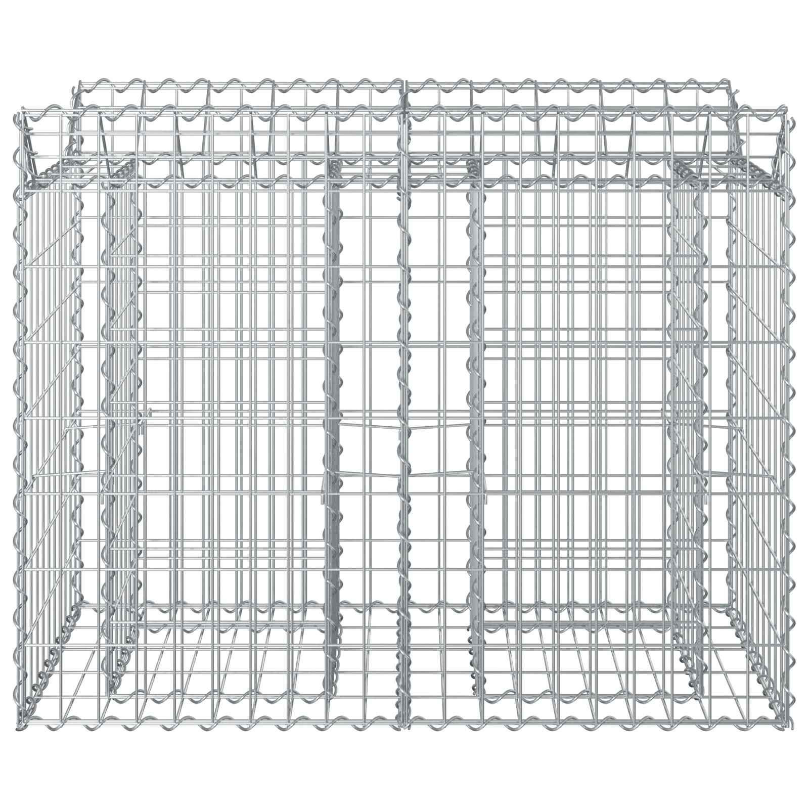 Gabion Kohotettu Peti Hopea