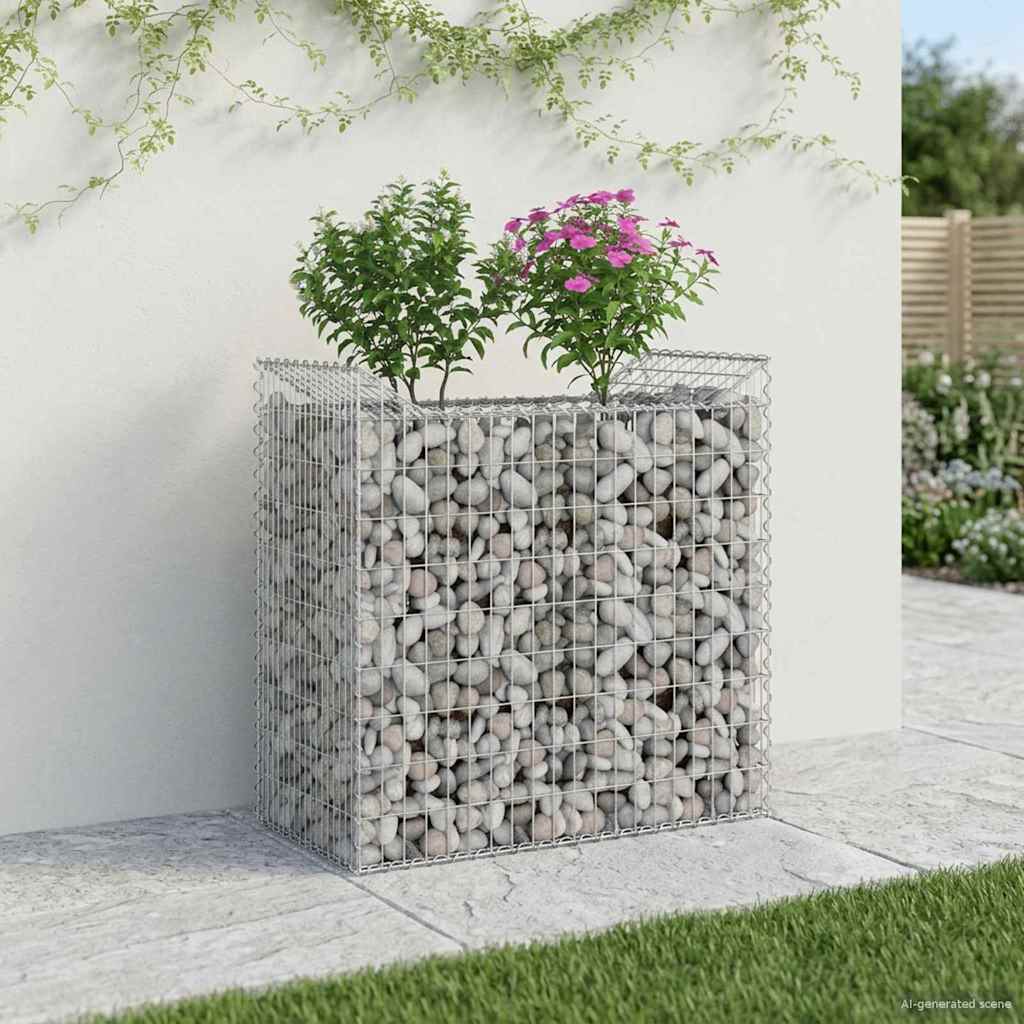 Gabion Kohotettu Peti Hopea