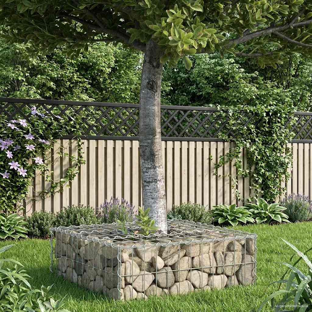 Gabion Kohotettu Peti Hopea