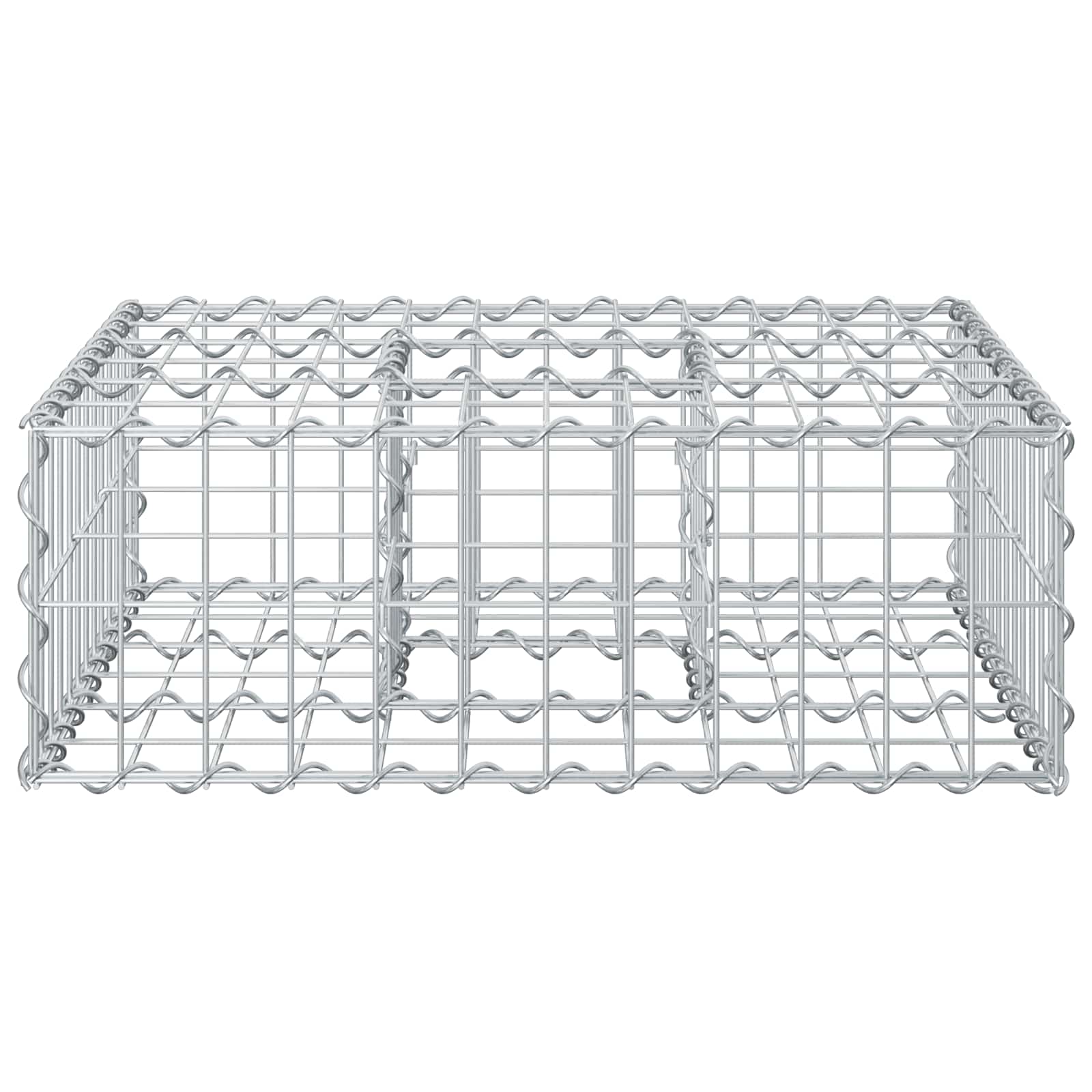 Gabion Kohotettu Peti Hopea