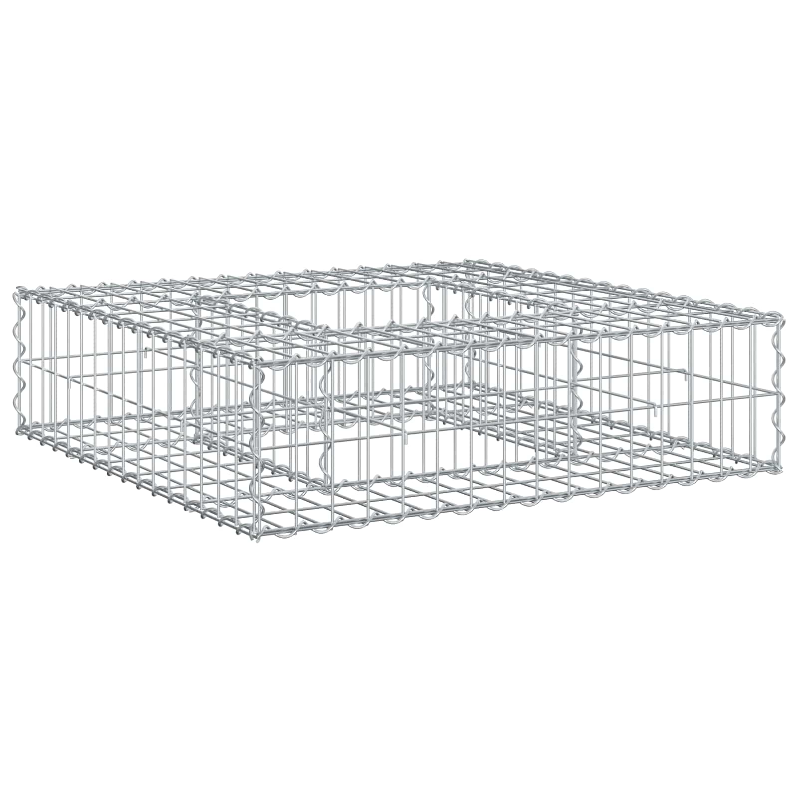 Gabion Kohotettu Peti Hopea