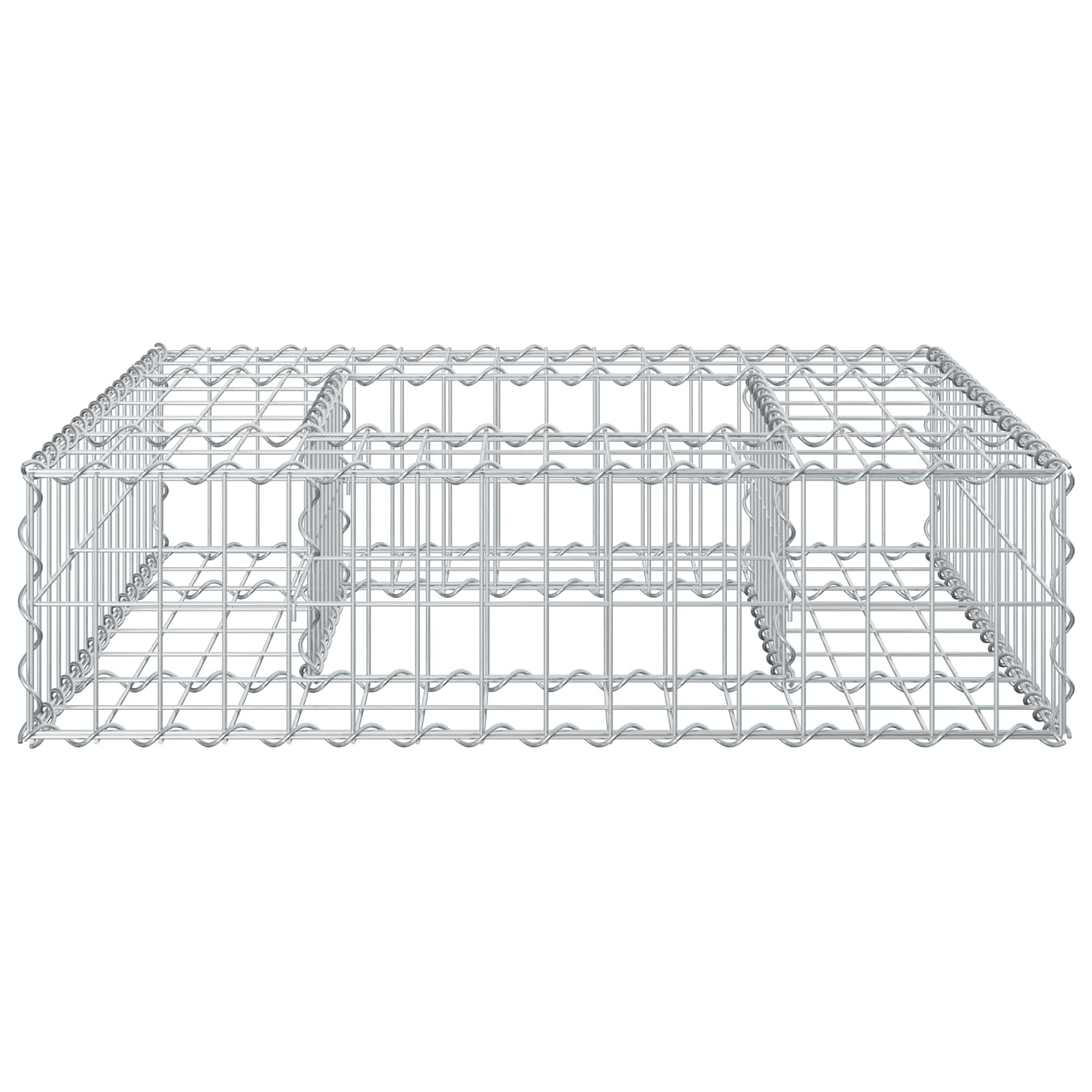 Gabion Kohotettu Peti Hopea