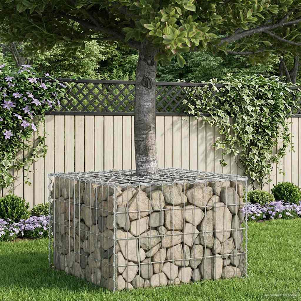 Gabion Kohotettu Peti Hopea