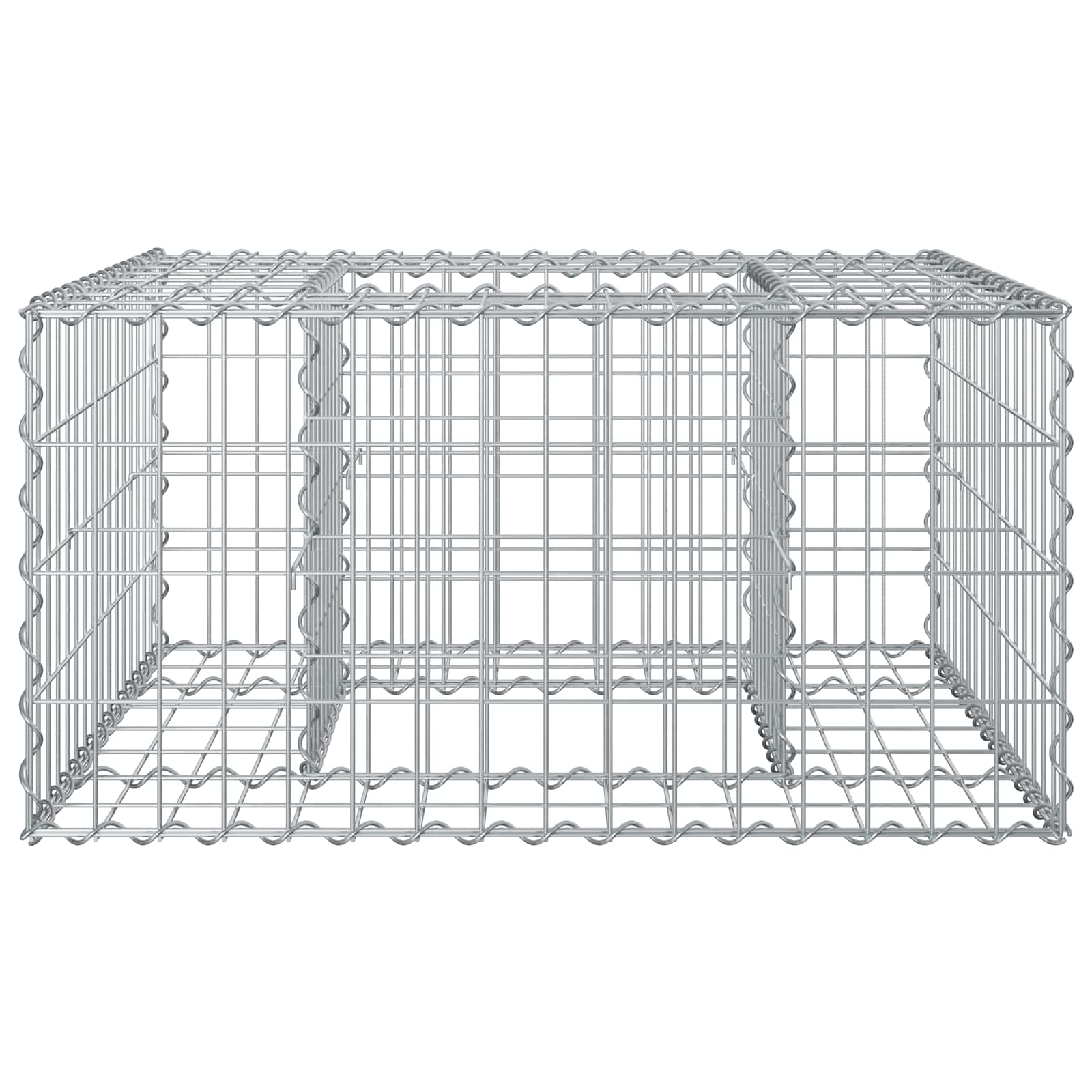 Gabion Kohotettu Peti Hopea