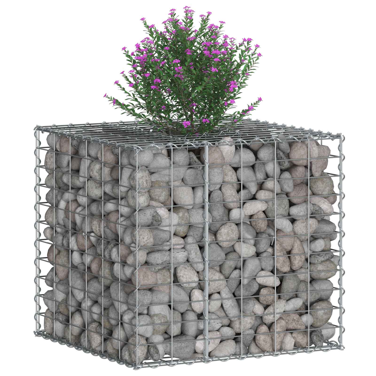 Gabion Kohotettu Peti Hopea