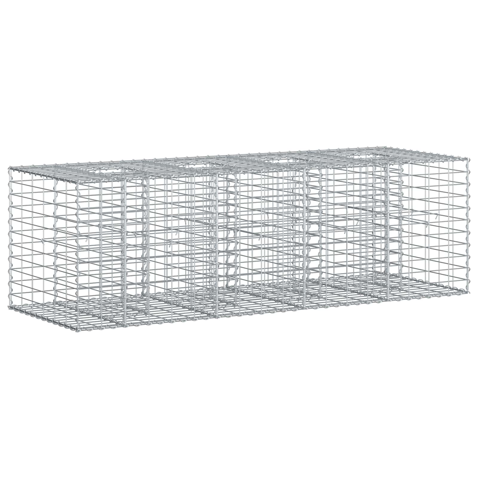 Gabion Kohotettu Peti Hopea