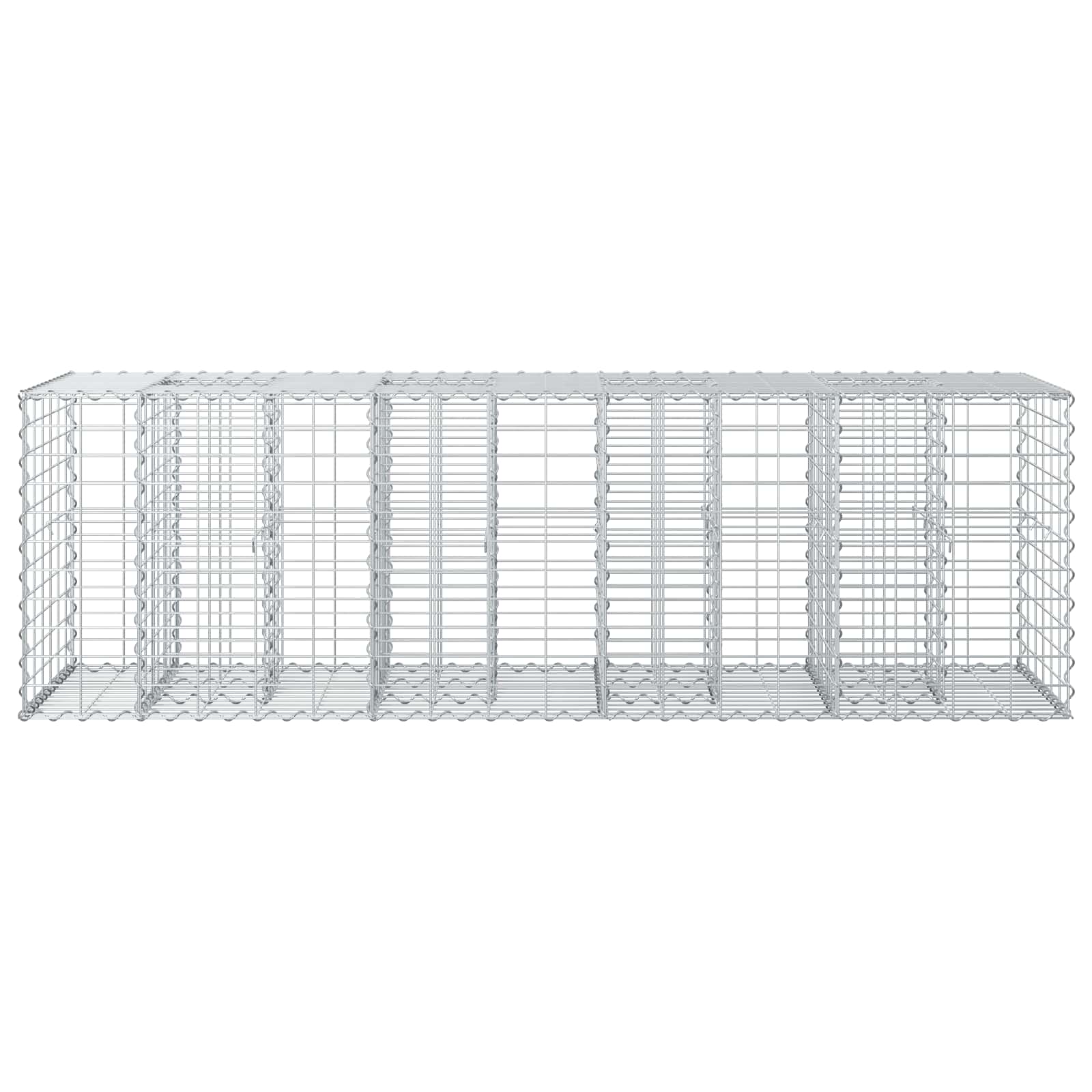 Gabion Kohotettu Peti Hopea