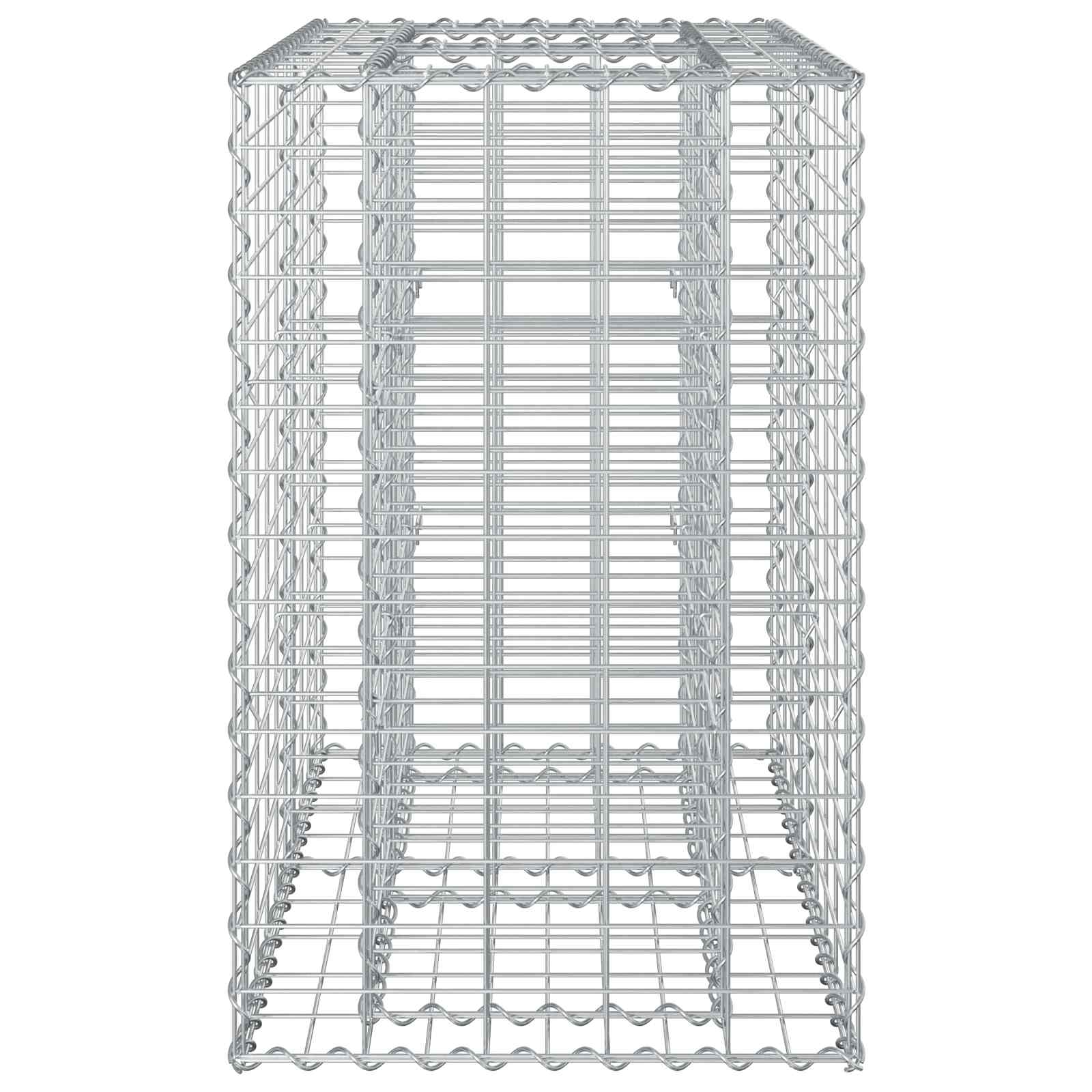 Gabion Kohotettu Peti Hopea