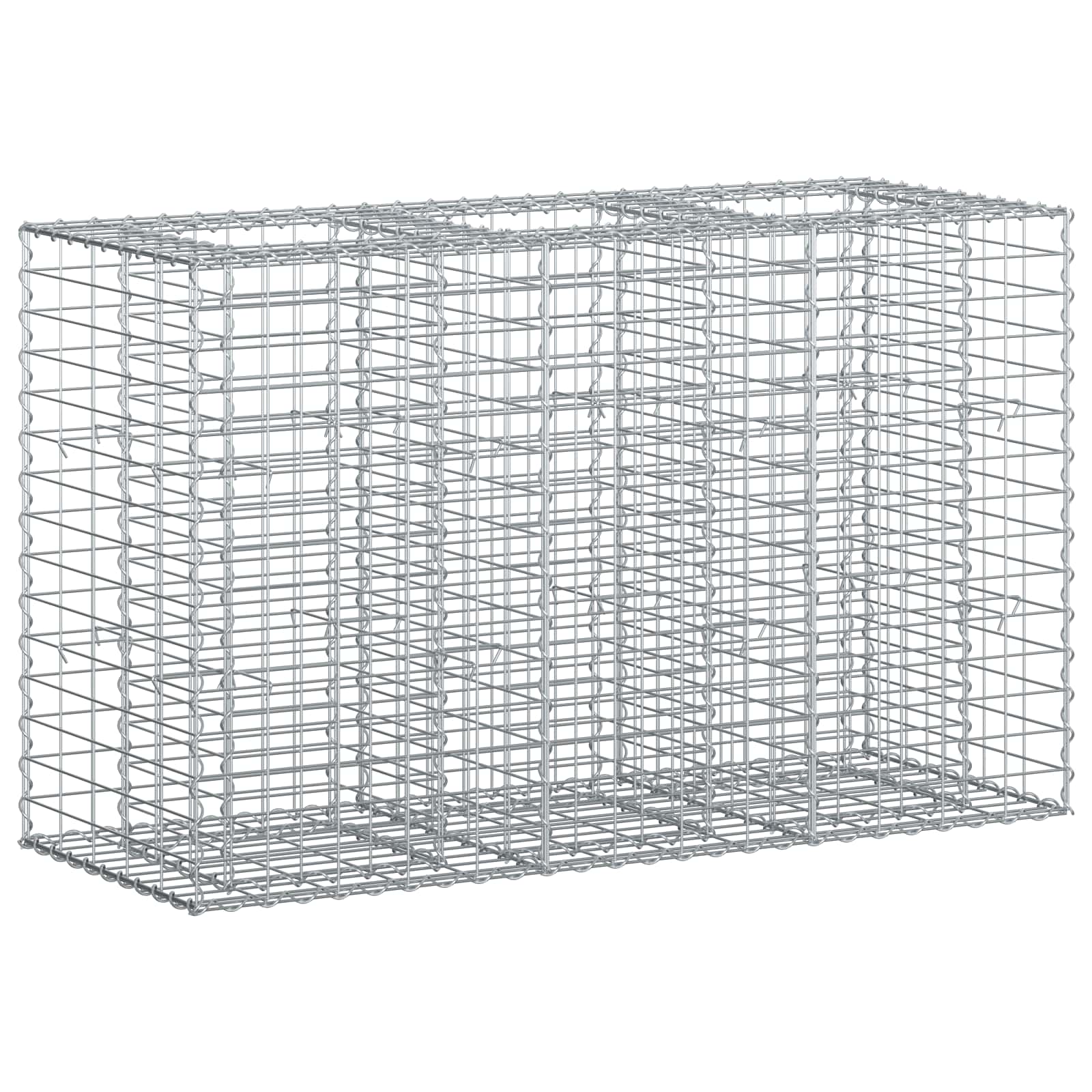 Gabion Kohotettu Peti Hopea