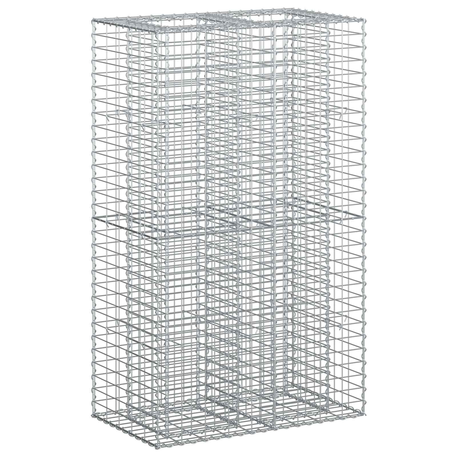 Gabion Kohotettu Peti Hopea