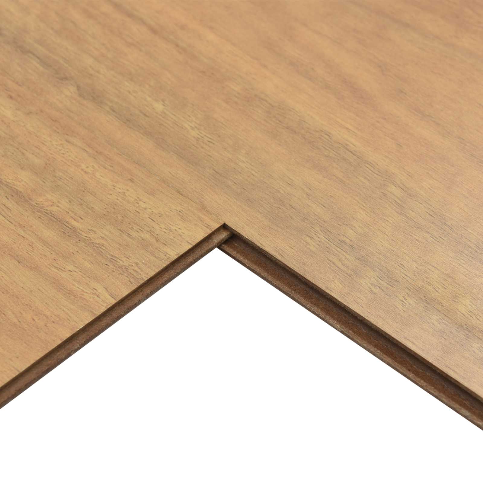 Laminaattilattia 5 Pcs Tumma Pähkinä 101 X 20 X 0,8 Cm