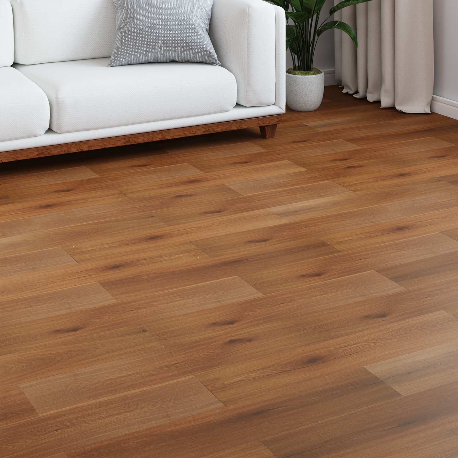 Laminaattilattia 5 Pcs Kultainen Keltainen 101 X 20 X 0,8 Cm