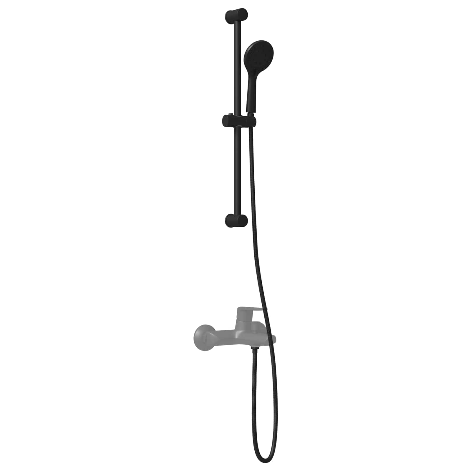 Suihkusuunnitelma Musta 70 Cm Ruostumaton Teräs