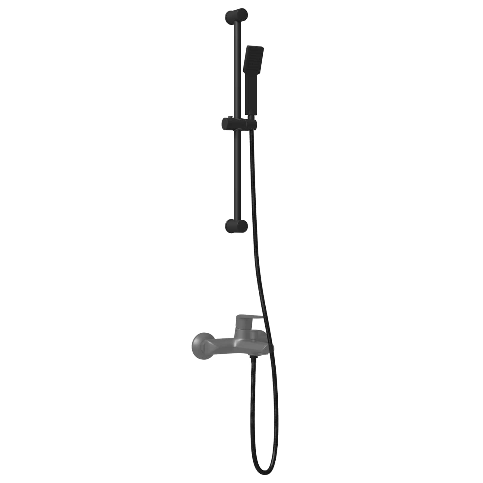 Suihkusuunnitelma Musta 70 Cm Ruostumaton Teräs