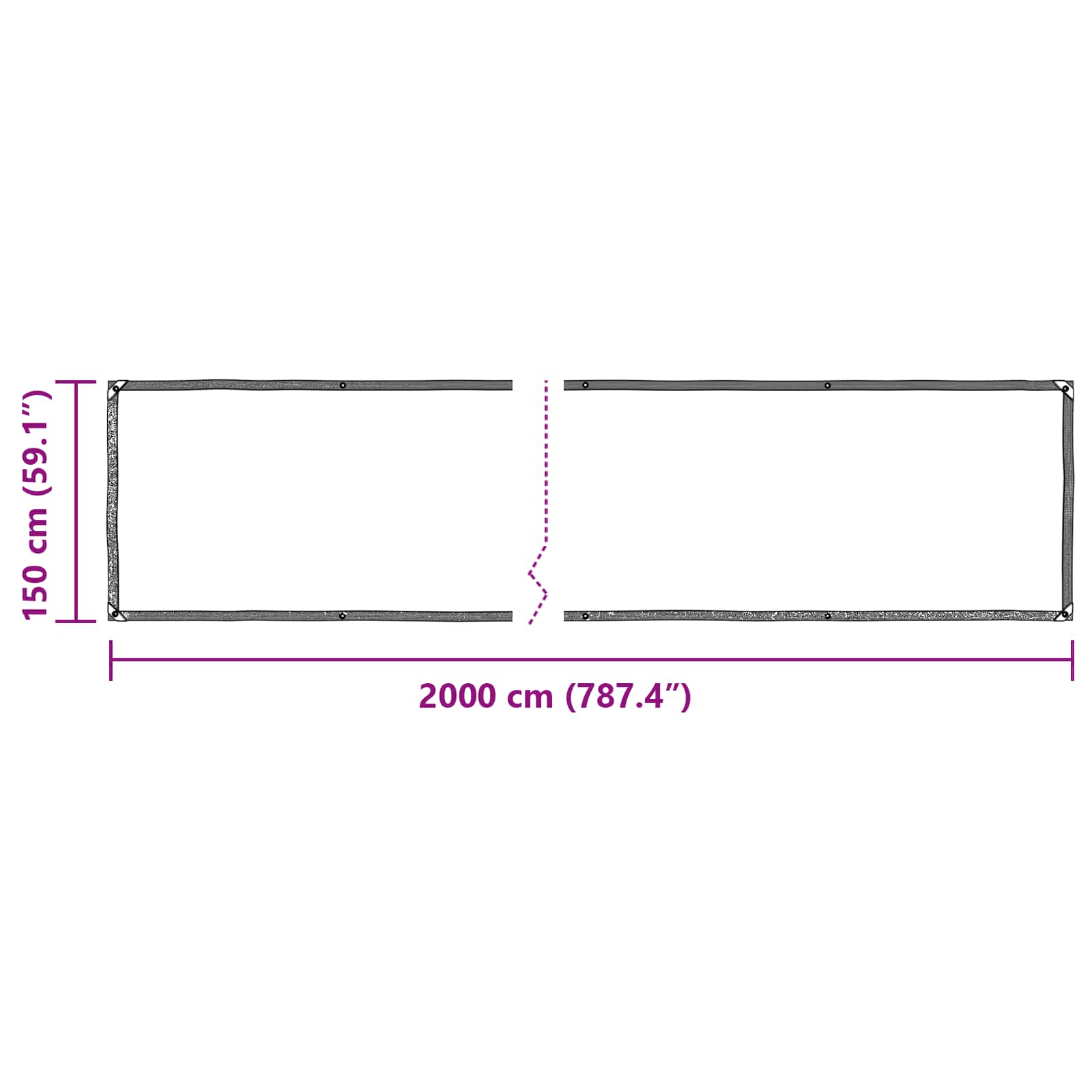 Suojakankaat Läpinäkyvä 20 X 1,5 M Pe