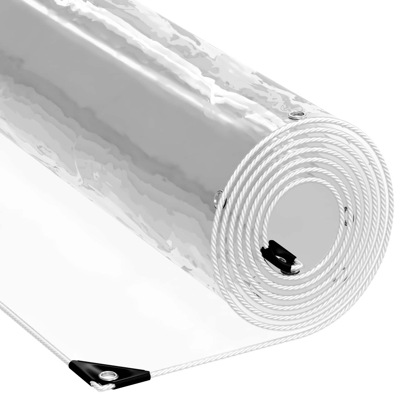 Suojakankaat 350 Gsm Läpinäkyvä 7 X 5 M Polyvinyylikloridi