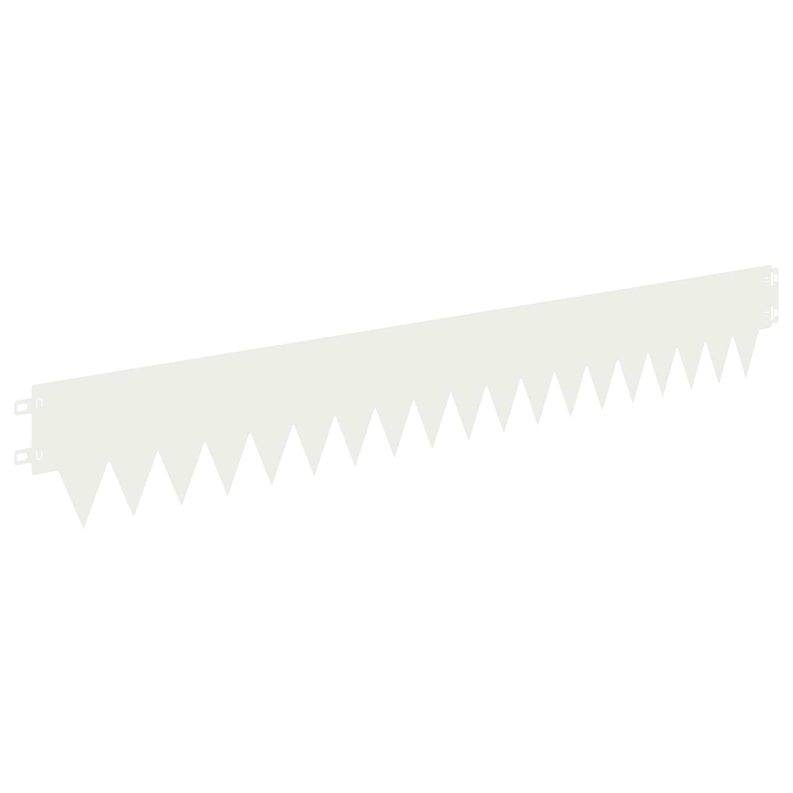 Nurmireunus 10 Pcs 103 X 15 Cm Metalli Valkoinen