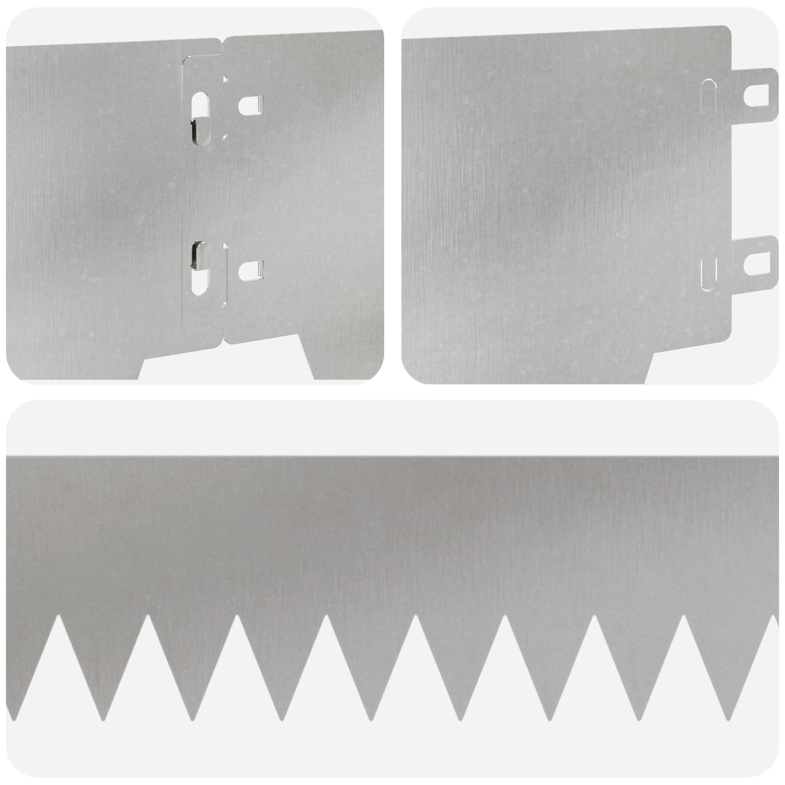 Nurmireunus 20 Pcs 103 X 15 Cm Metalli Hopea