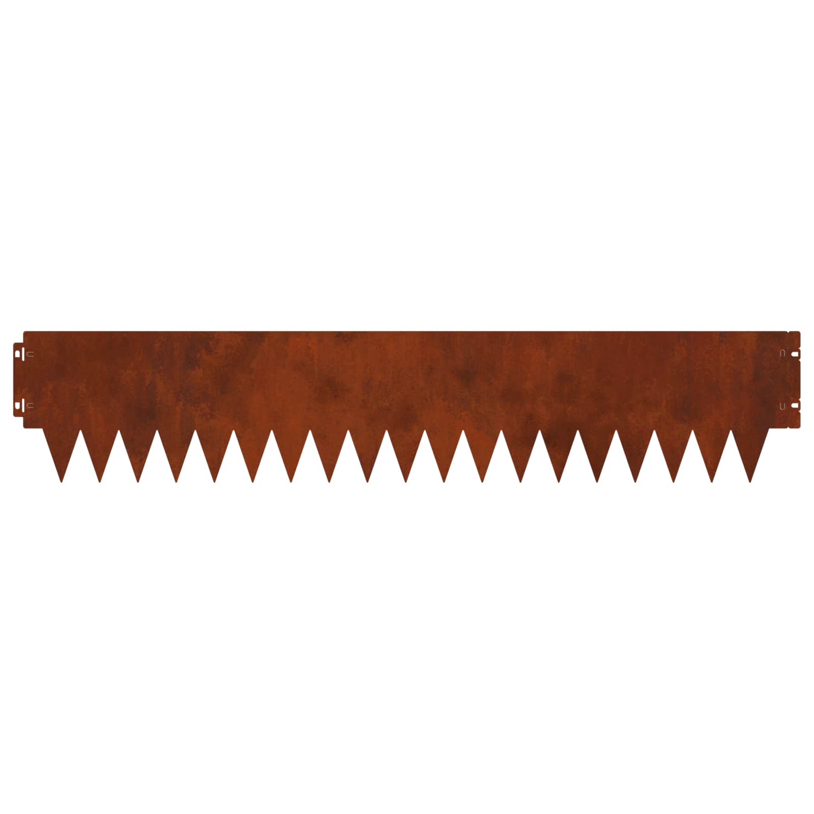 Nurmireunus 10 Pcs 103 X 20 Cm Metalli Ruosteinen