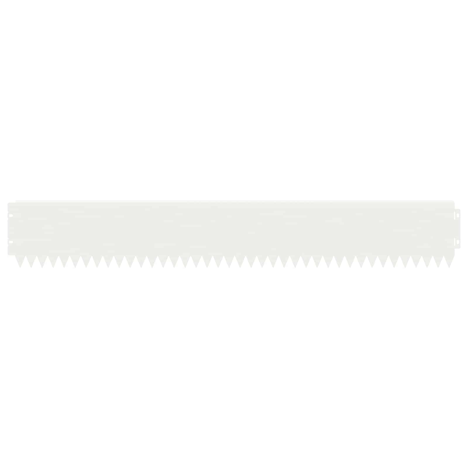Nurmireunus 20 Pcs 103 X 15 Cm Teräs Valkoinen