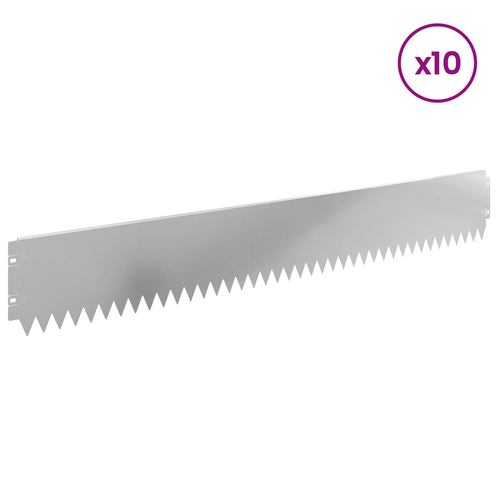 Nurmireunus 10 Pcs 103 X 15 Cm Teräs Hopea