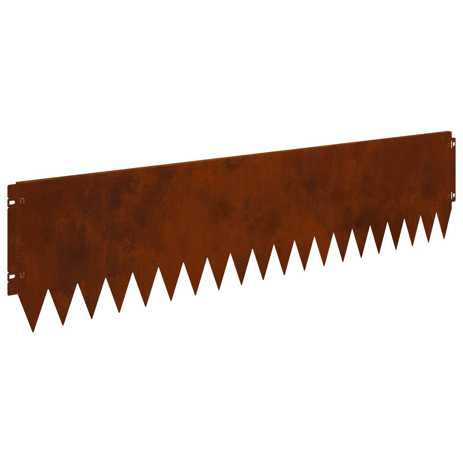 Nurmireunus 10 Pcs 103 X 25 Cm Teräs Ruosteinen