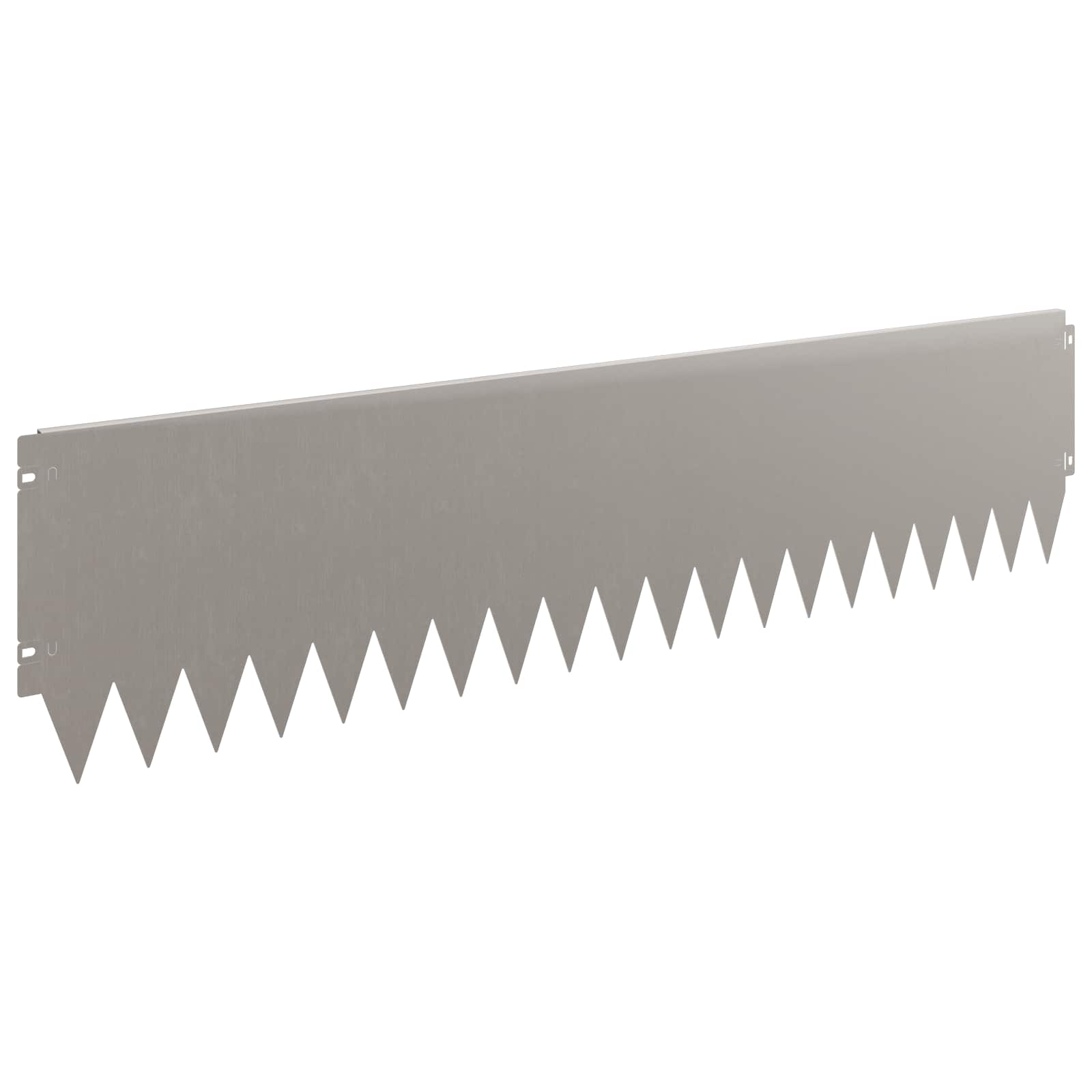 Nurmireunus 10 Pcs 103 X 25 Cm Teräs Ruosteinen
